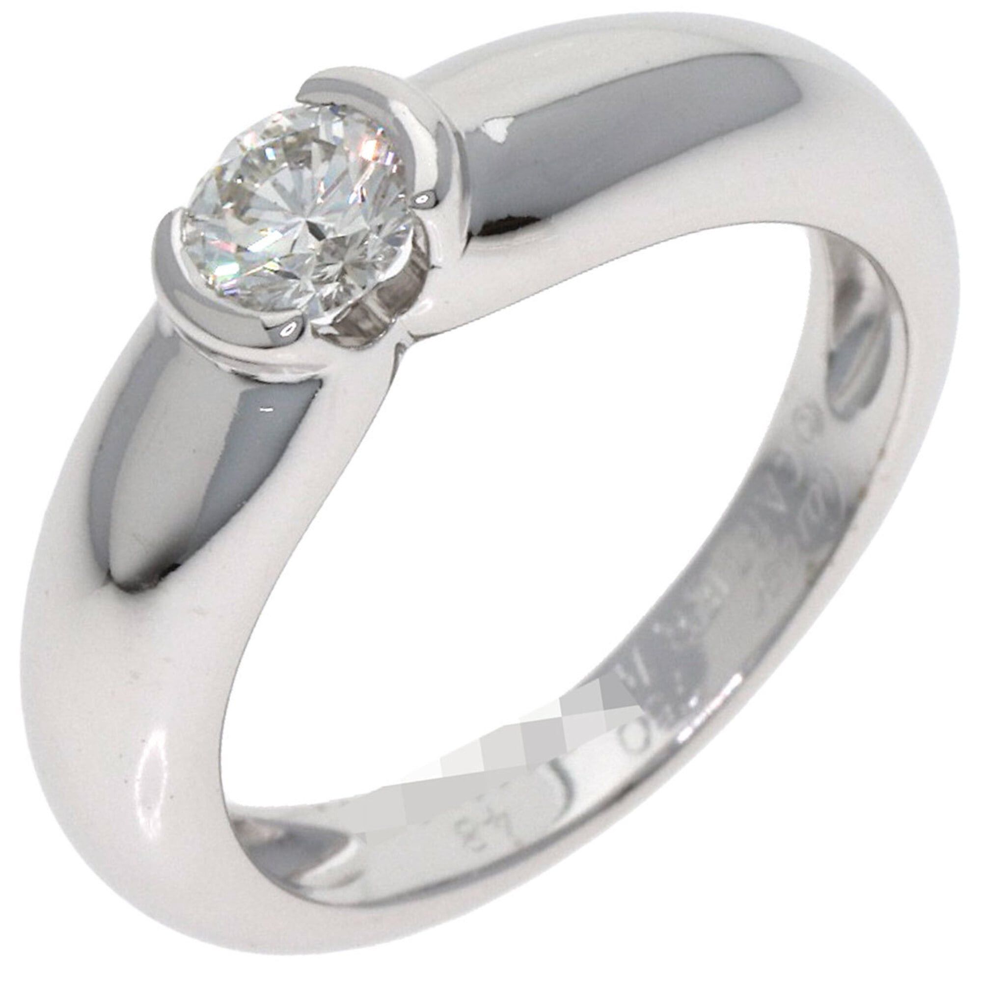 Cartier Cartier Cherie Ring, Diamond, Size #48, 18K White Gold, Women's CARTIER Size ONE SIZE - 2 Thumbnail