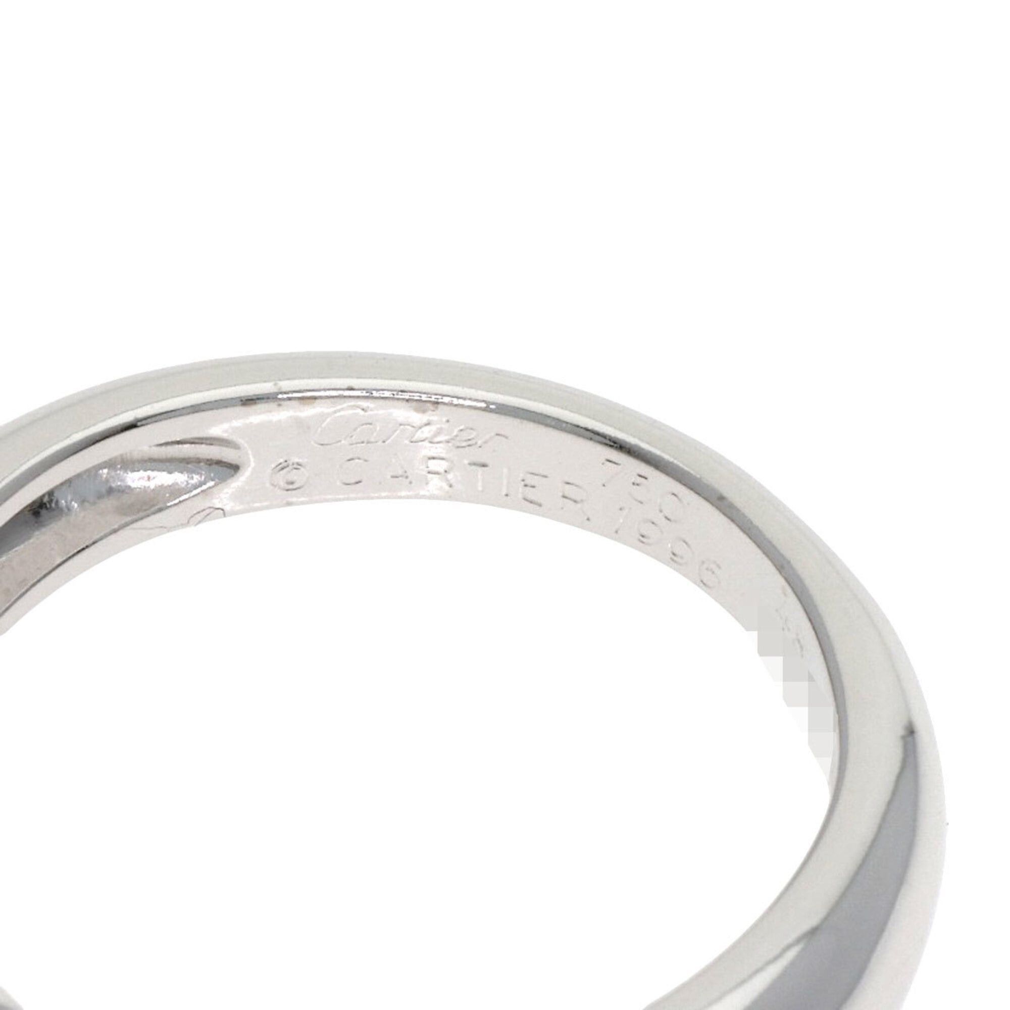 Cartier Cartier Cherie Ring, Diamond, Size #48, 18K White Gold, Women's CARTIER Size ONE SIZE - 7 Thumbnail