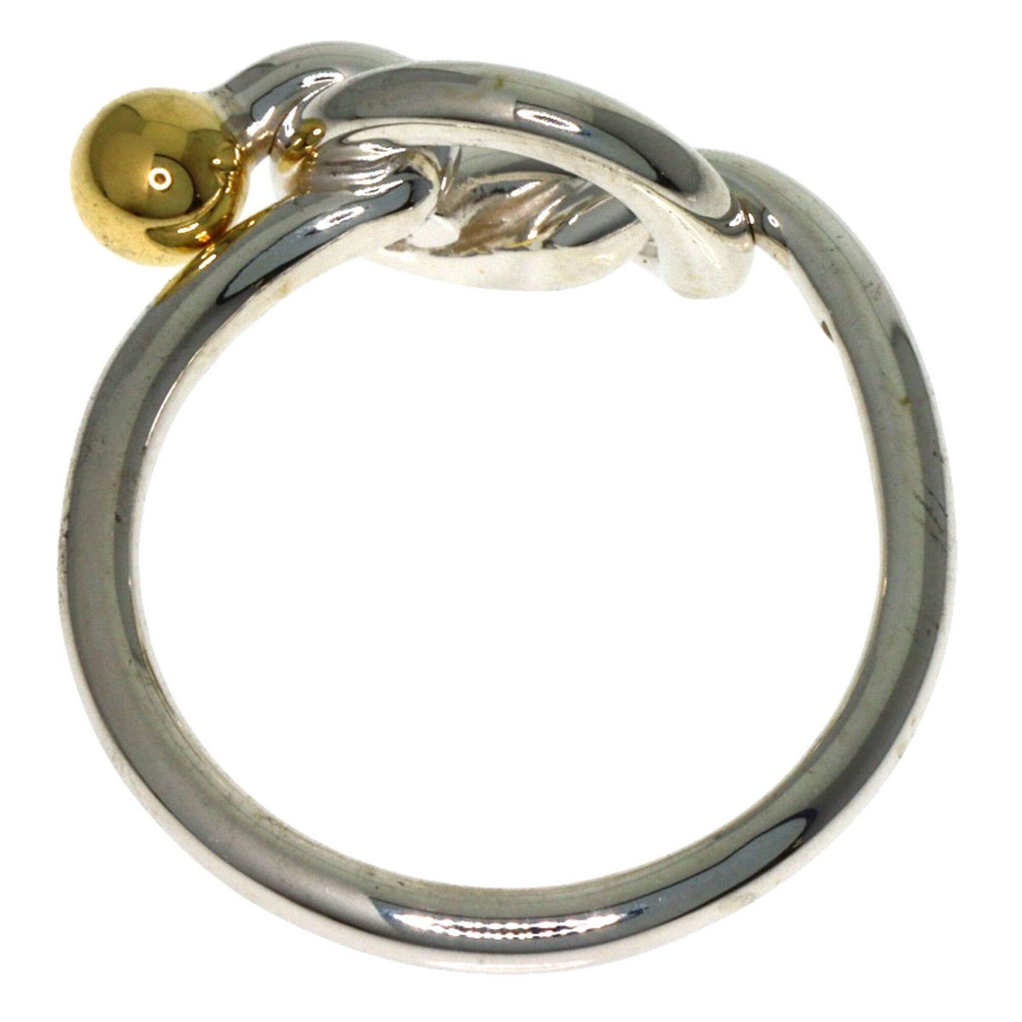Tiffany & Co. Tiffany & Co. Love Knot Ring, Silver/18K Yellow Gold, Women's. Size ONE SIZE - 4 Thumbnail