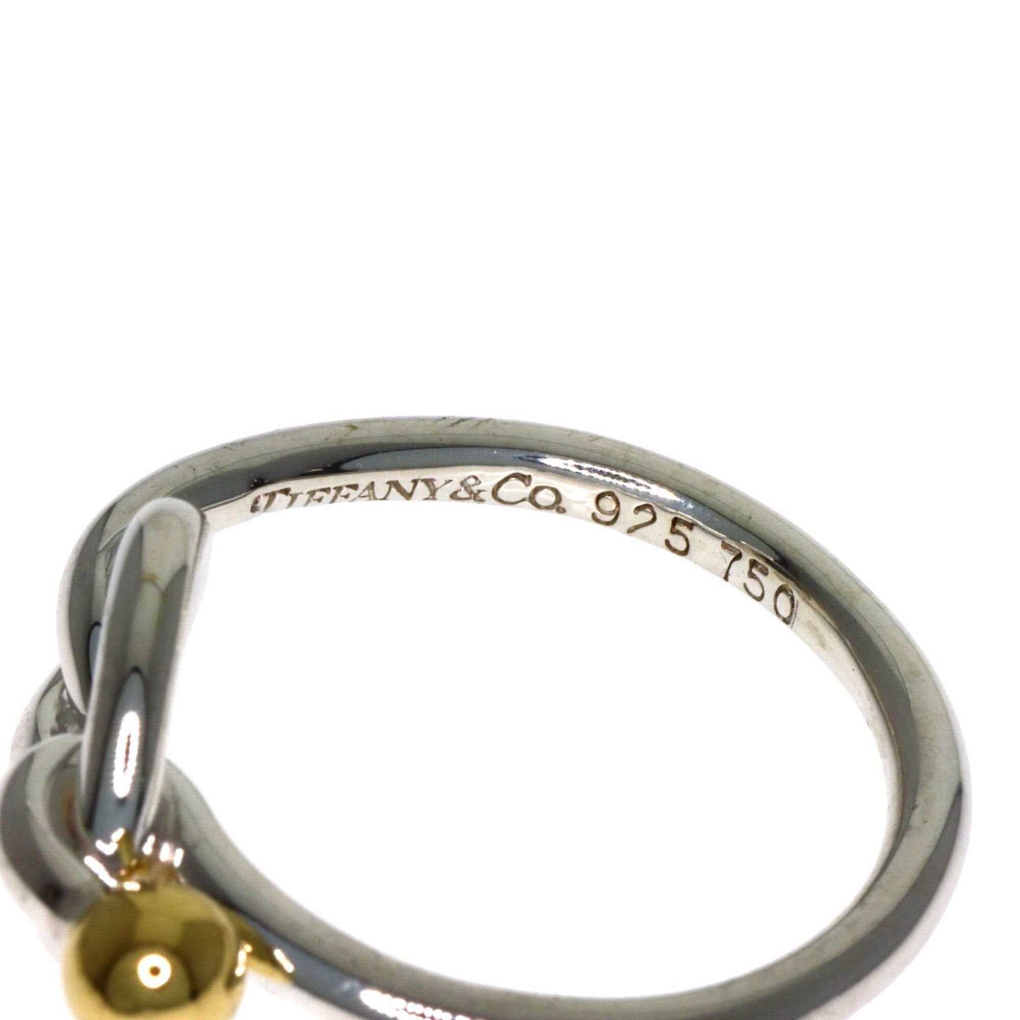 Tiffany & Co. Tiffany & Co. Love Knot Ring, Silver/18K Yellow Gold, Women's. Size ONE SIZE - 5 Thumbnail