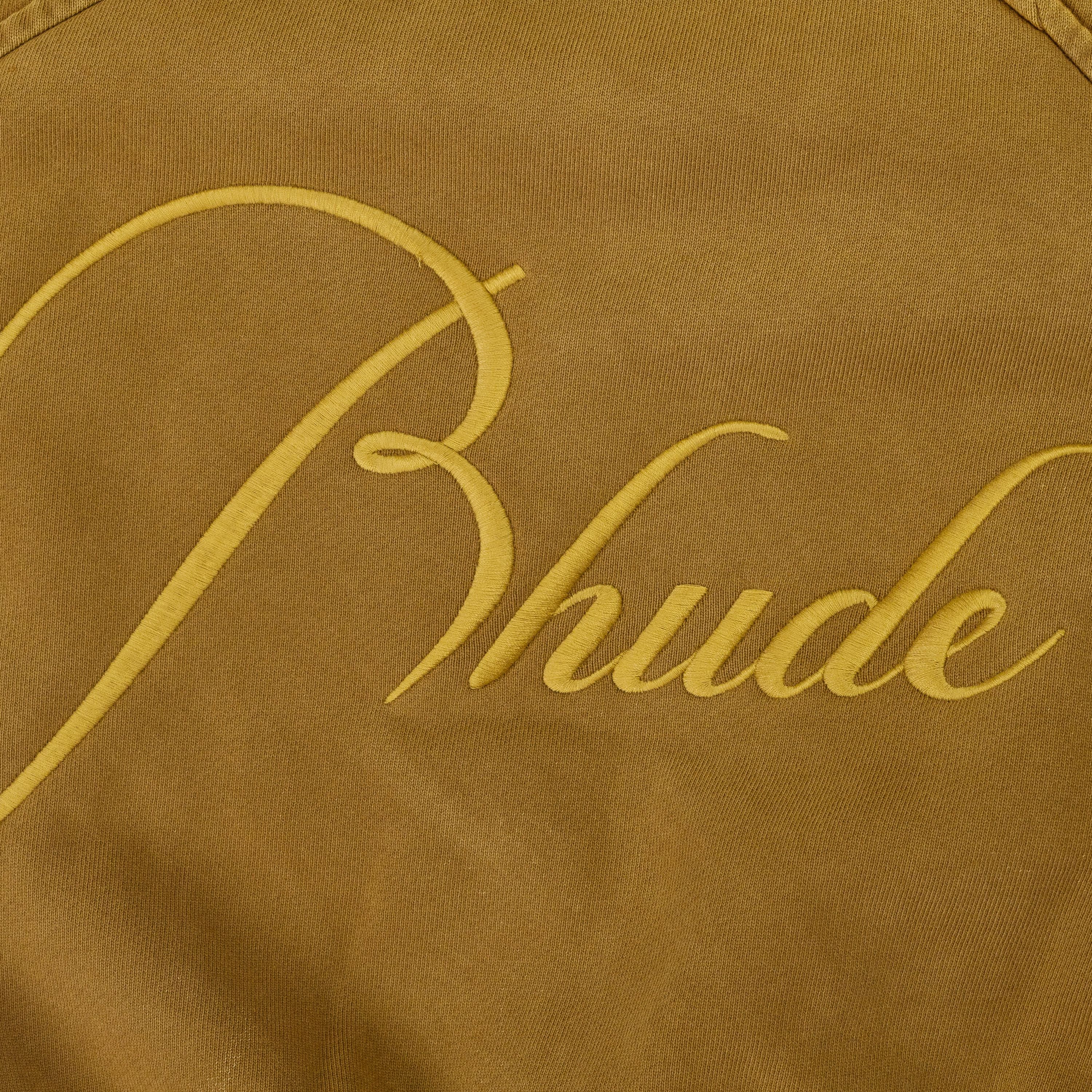Rhude Script Logo Quarter Zip SIZE L Size US L / EU 52-54 / 3 - 6 Thumbnail