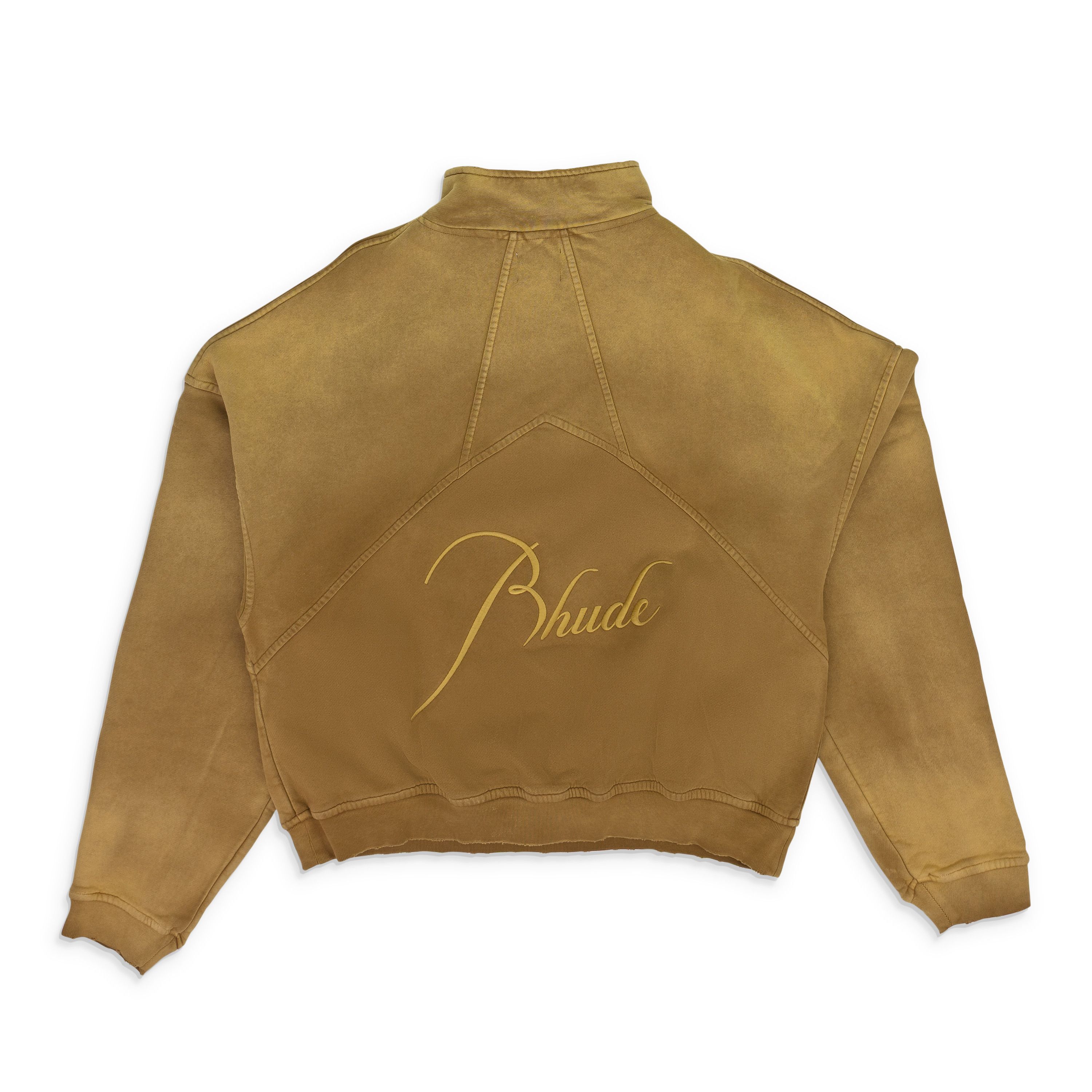 Rhude Script Logo Quarter Zip SIZE XXL Size US XXL / EU 58 / 5 - 2 Thumbnail