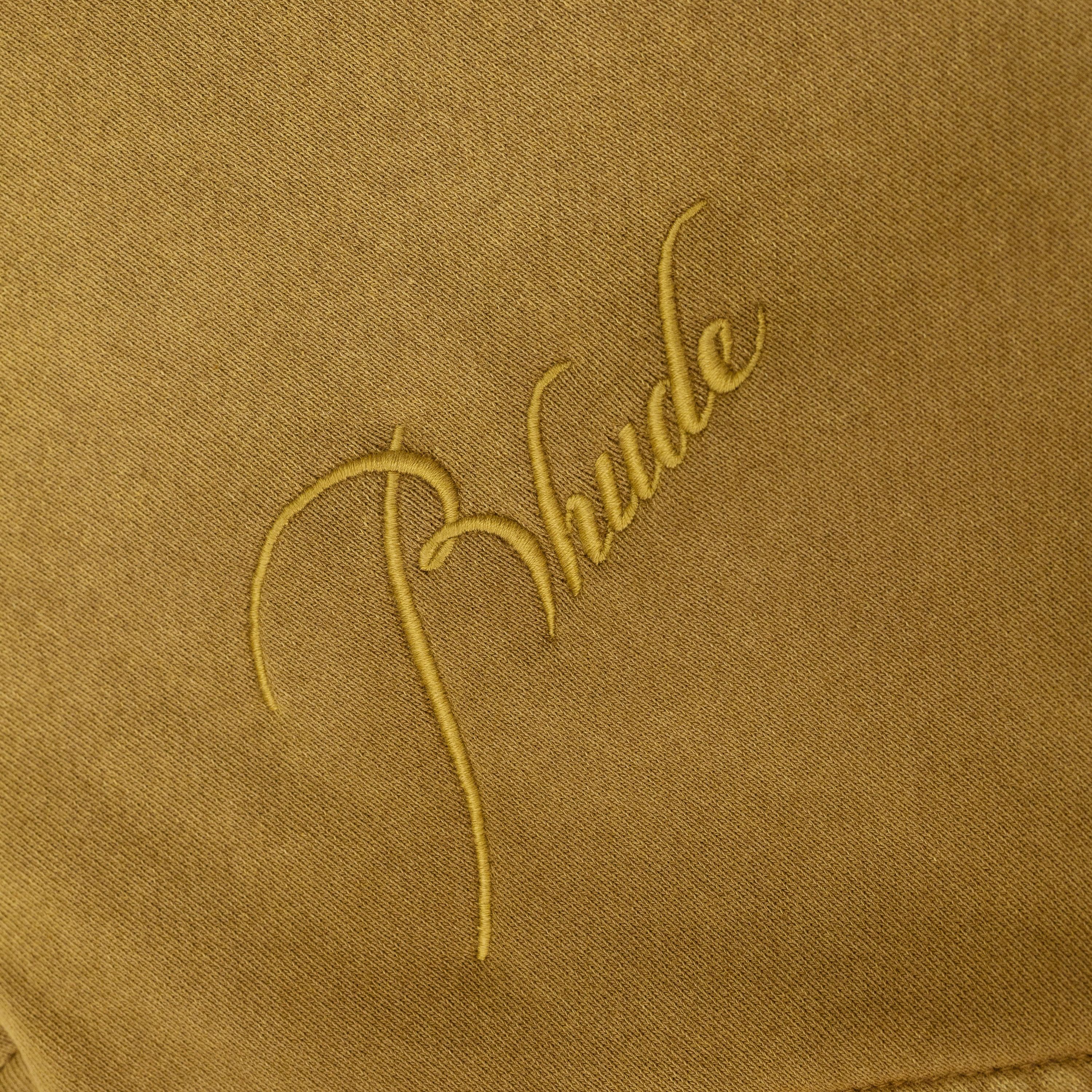 Rhude Script Logo Quarter Zip SIZE XXL Size US XXL / EU 58 / 5 - 5 Thumbnail
