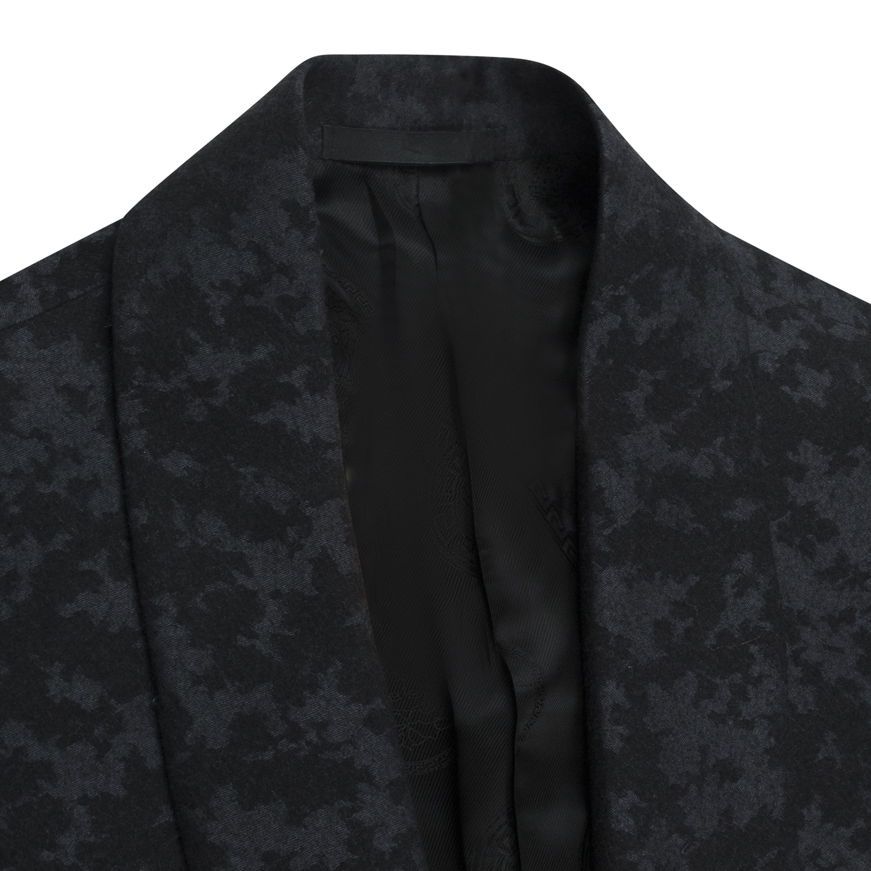 Versace Black Camo Suit Size 50 Size 50R - 5 Thumbnail