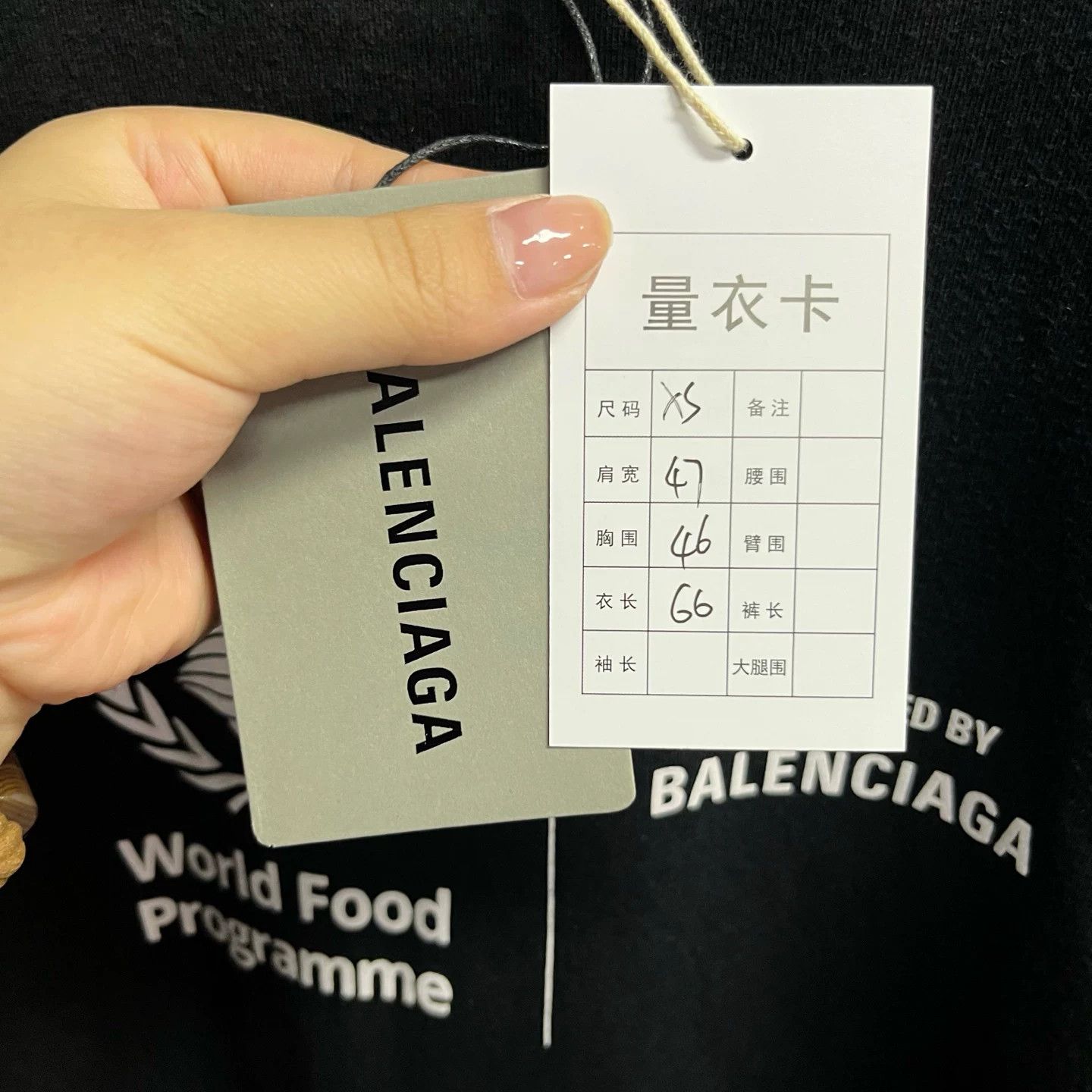 Balenciaga Balenciaga WFP Logo T-Shirt Size XS Size US XS / EU 42 / 0 - 3 Thumbnail