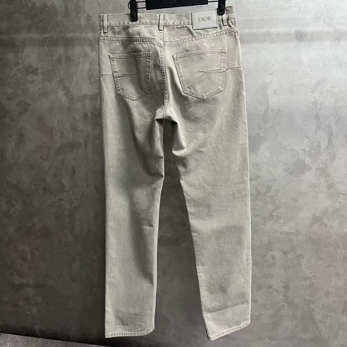 Dior Dior Gray Twill Denim Jeans 32 Size US 32 / EU 48 - 5 Thumbnail