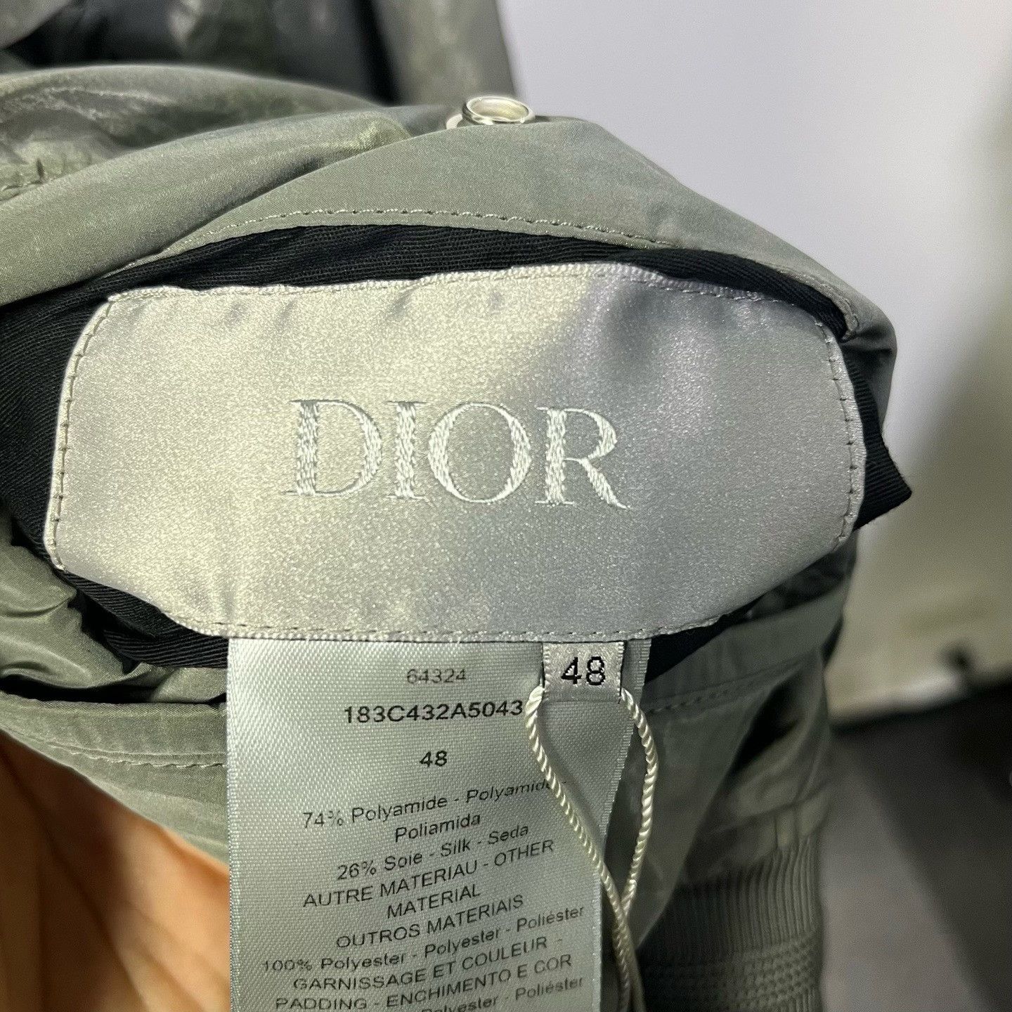 Dior Dior Reversible Oblique Bomber Jacket Size 48 Size US M / EU 48-50 / 2 - 3 Thumbnail