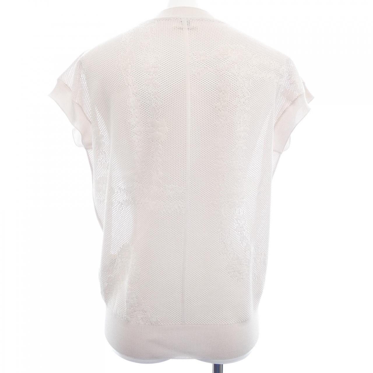 Hermes Hermes Hermes EN DESORDRE A FLEURS Silk Top Textile Tops DUTY FREE for USA Size ONE SIZE - 2 Thumbnail