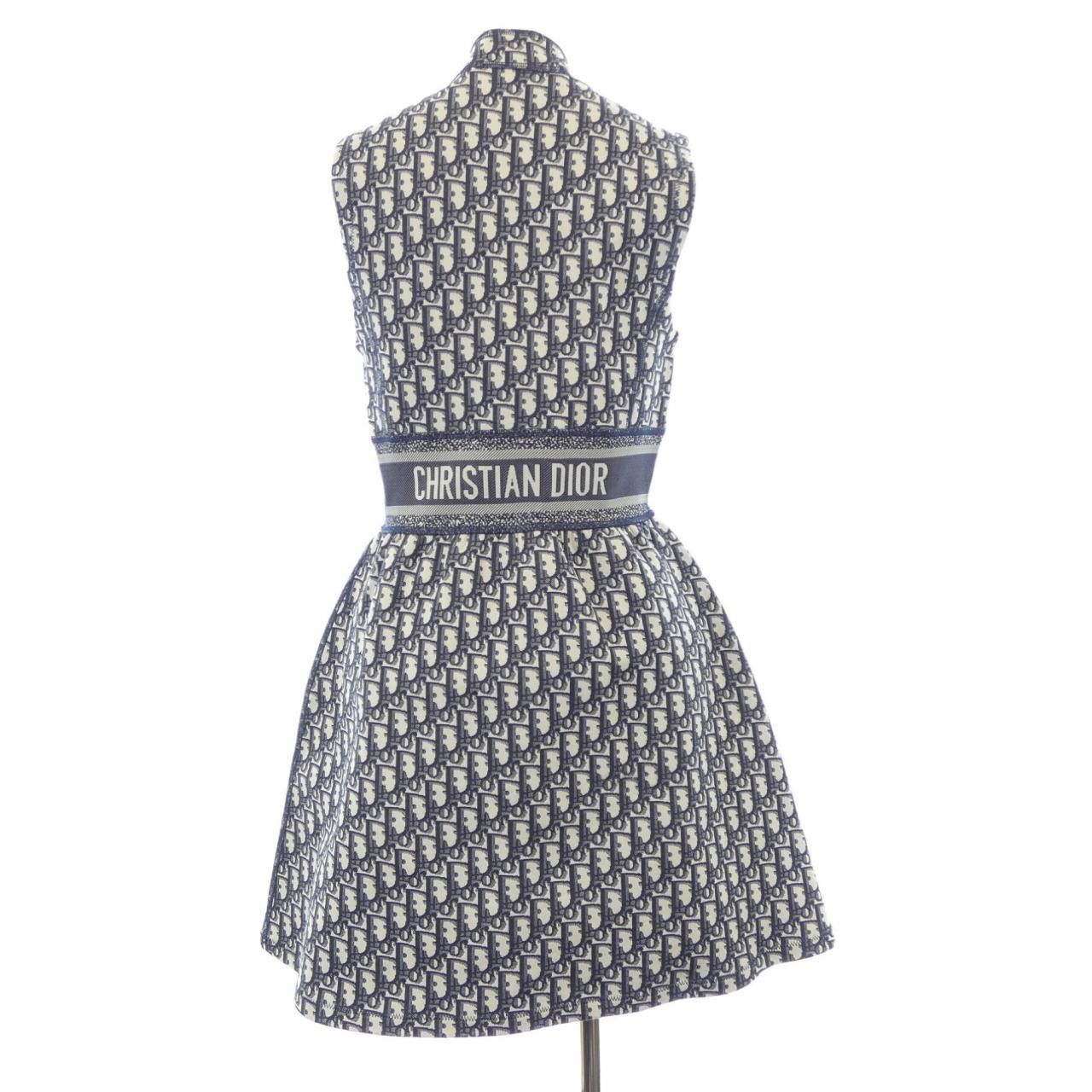 Dior Dior Christian Dior DIORVIERA Dress Textile Dresses 143R04A4040 DUTY FREE for USA Size ONE SIZE - 2 Thumbnail