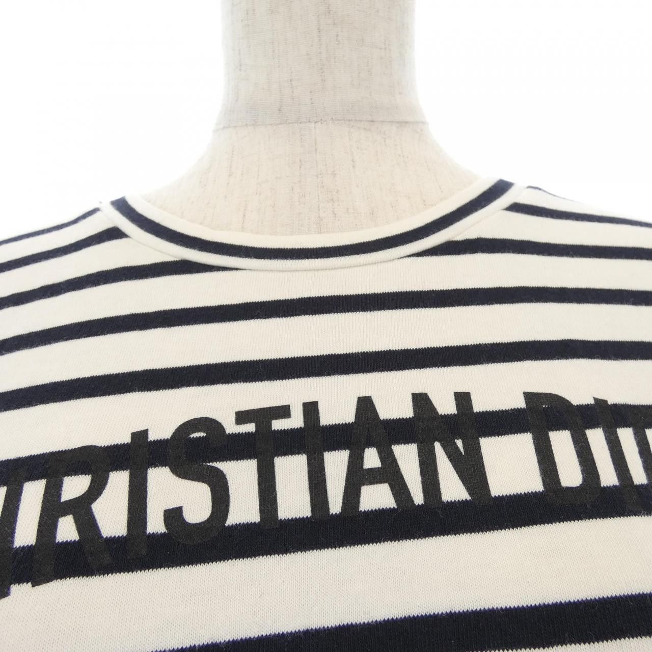 Dior Dior Christian Dior D STRIPES Cotton Top Textile Tops 543T15A4235 DUTY FREE for USA Size ONE SIZE - 5 Thumbnail