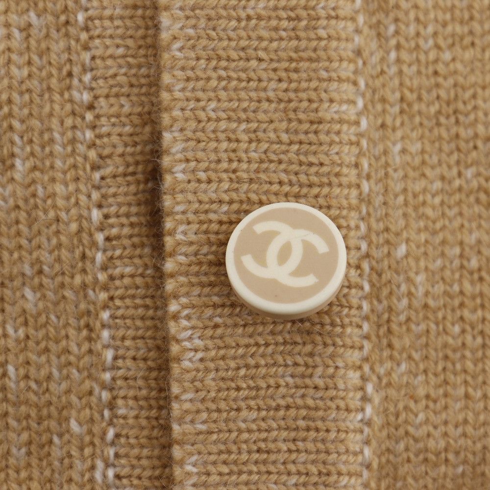 Chanel Chanel Chanel Cashmere Cardigan Textile Tops P18491V00994 DUTY FREE for USA Size ONE SIZE - 5 Thumbnail