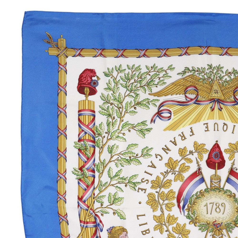 Hermes Hermes Hermes Carre90 Silk Scarf Textile Scarf DUTY FREE for USA Size ONE SIZE - 2 Thumbnail