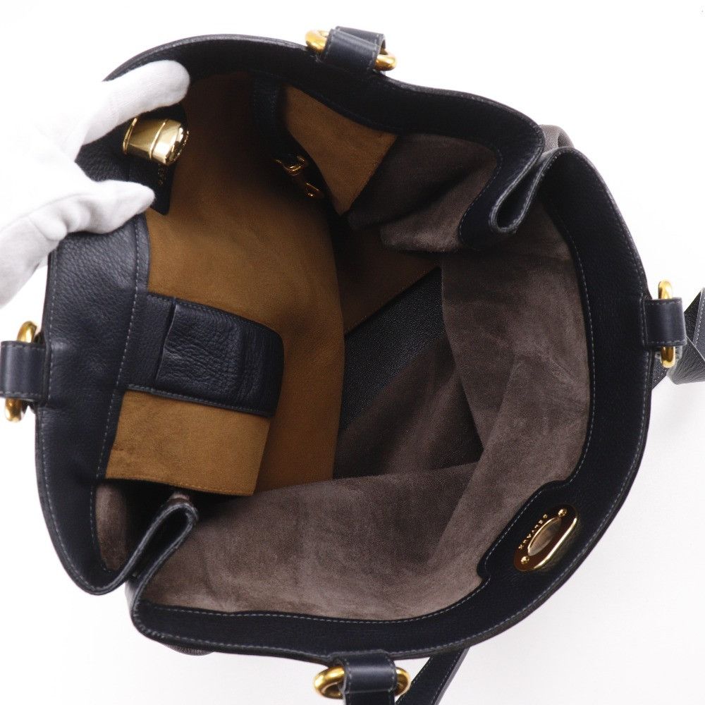 Delvaux Delvaux Delvaux Bicolor Leather Tote Bag Leather Tote Bag DUTY FREE for USA Size ONE SIZE - 6 Thumbnail