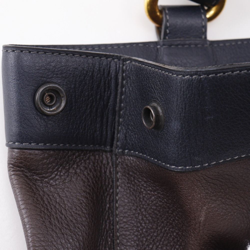 Delvaux Delvaux Delvaux Bicolor Leather Tote Bag Leather Tote Bag DUTY FREE for USA Size ONE SIZE - 17 Thumbnail