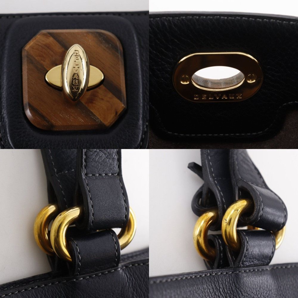 Delvaux Delvaux Delvaux Bicolor Leather Tote Bag Leather Tote Bag DUTY FREE for USA Size ONE SIZE - 8 Thumbnail