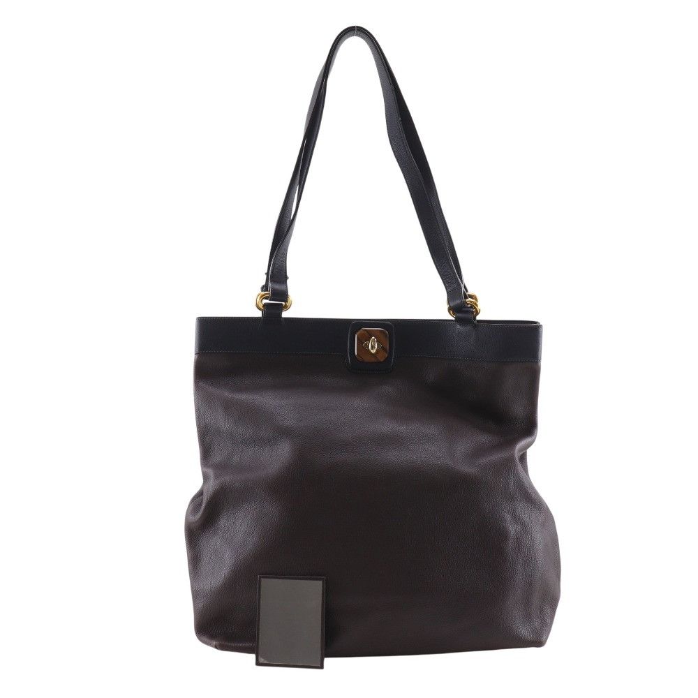 Delvaux Delvaux Delvaux Bicolor Leather Tote Bag Leather Tote Bag DUTY FREE for USA Size ONE SIZE - 19 Thumbnail