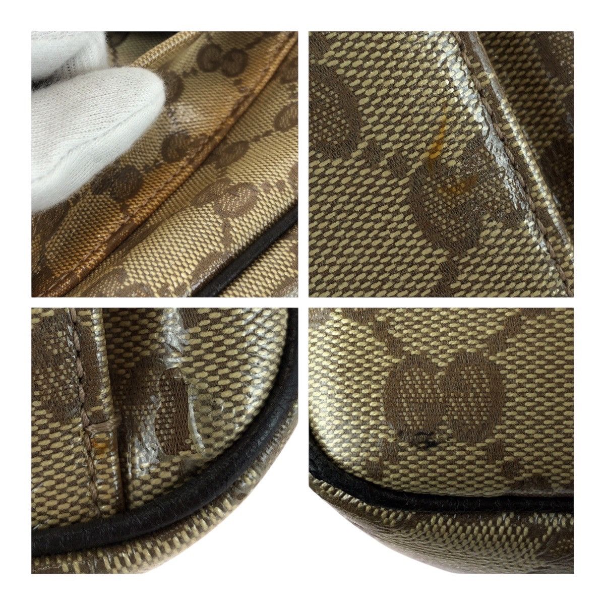 Gucci Gucci Gucci GG Crystal Shoulder Bag Plastic / Synthetic Shoulder Bag 293581 DUTY FREE for USA Size ONE SIZE - 5 Thumbnail