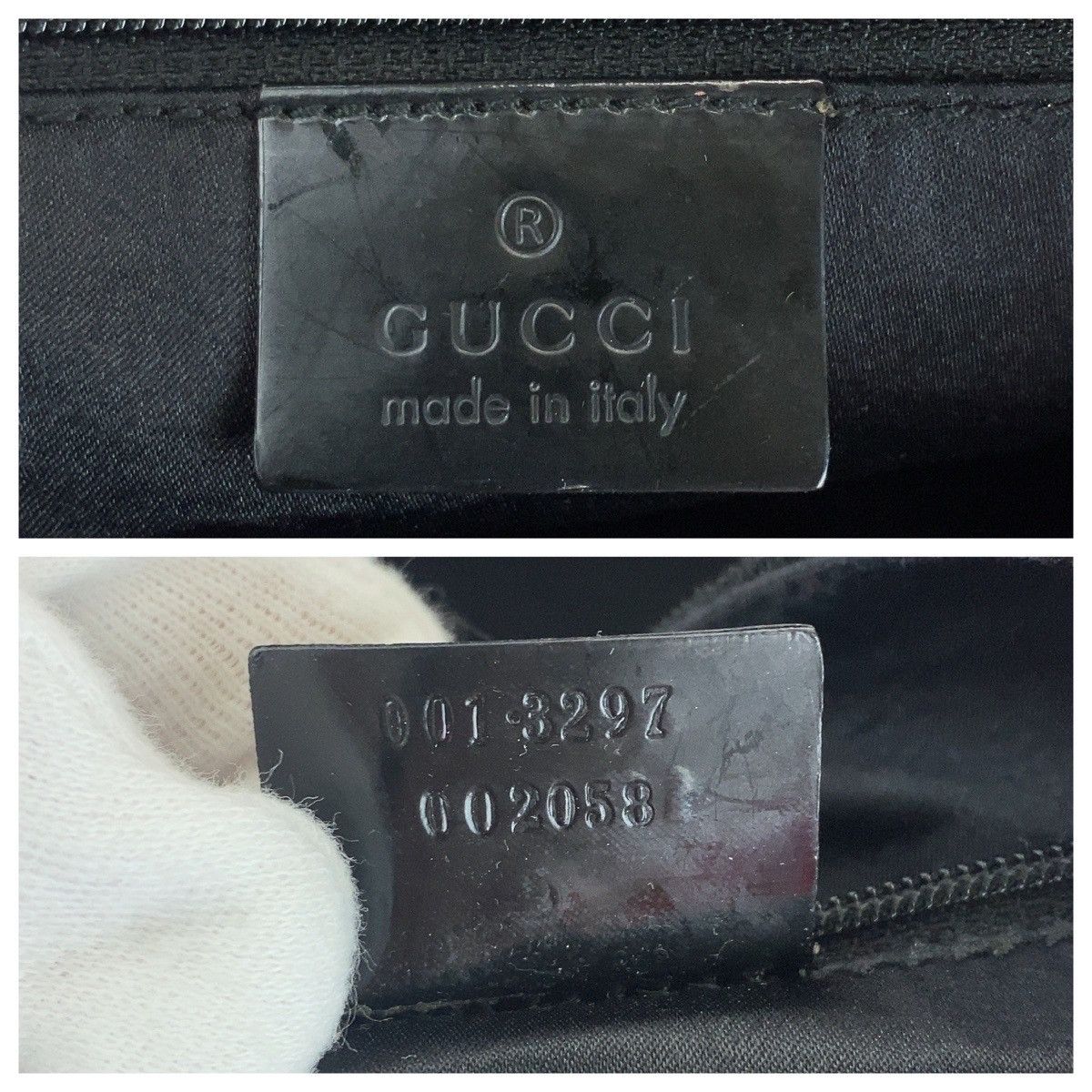 Gucci Gucci Gucci Canvas Patent Shoulder Bag Textile Shoulder Bag 0013297 DUTY FREE for USA Size ONE SIZE - 4 Thumbnail