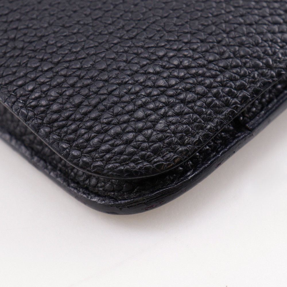 Hermes Hermes Hermes Dogon GM Taurillon Clemence Long Wallet Leather Long Wallet I DUTY FREE for USA Size ONE SIZE - 4 Thumbnail