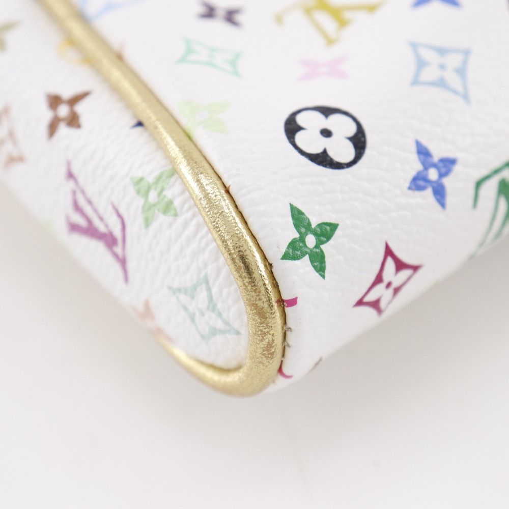 Louis Vuitton Louis Vuitton Louis Vuitton Kate Monogram Multicolor clutch bag Textile Clutch Bag M55212 DUTY FREE for USA Size ONE SIZE - 6 Thumbnail