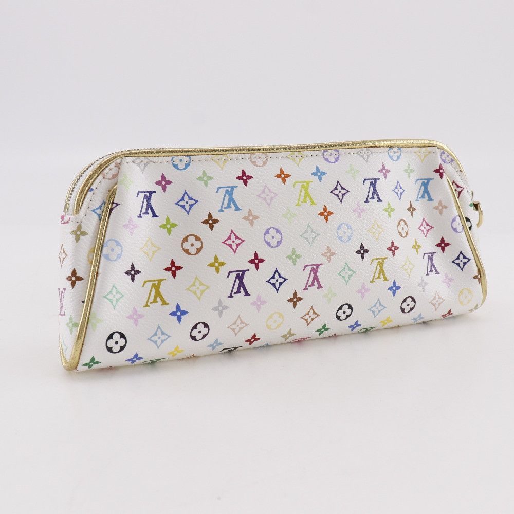Louis Vuitton Louis Vuitton Louis Vuitton Kate Monogram Multicolor clutch bag Textile Clutch Bag M55212 DUTY FREE for USA Size ONE SIZE - 3 Thumbnail