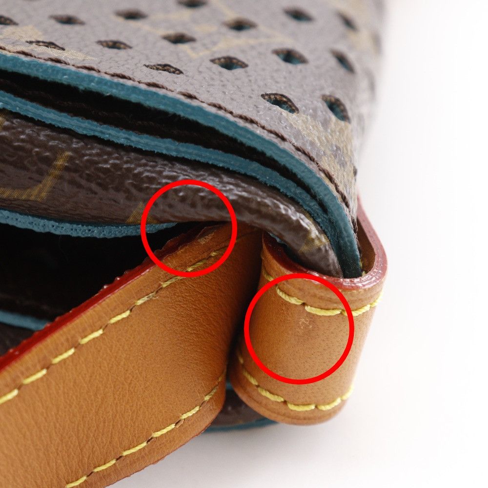 Louis Vuitton Louis Vuitton Louis Vuitton Saumur PM Monogram Perfo Shoulder Bag Textile Shoulder Bag M93998 DUTY FREE for USA Size ONE SIZE - 13 Thumbnail