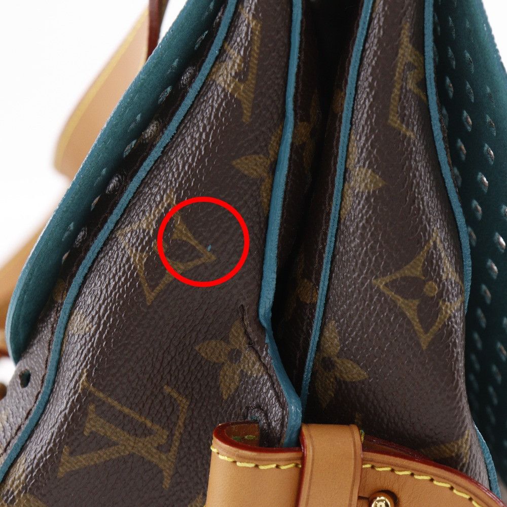Louis Vuitton Louis Vuitton Louis Vuitton Saumur PM Monogram Perfo Shoulder Bag Textile Shoulder Bag M93998 DUTY FREE for USA Size ONE SIZE - 8 Thumbnail