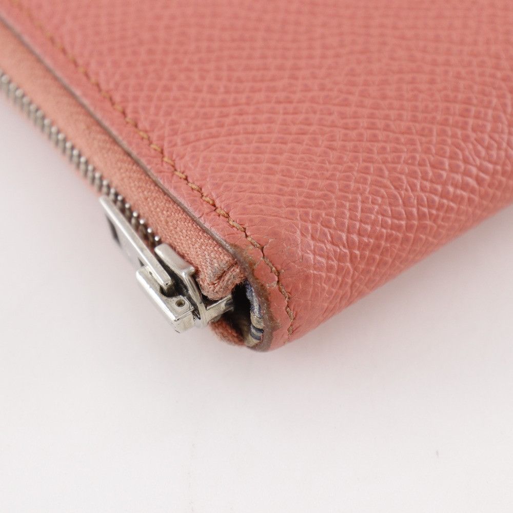 Hermes Hermes Hermes Azap Long SilkIn Leather Wallet Leather Long Wallet R DUTY FREE for USA Size ONE SIZE - 6 Thumbnail