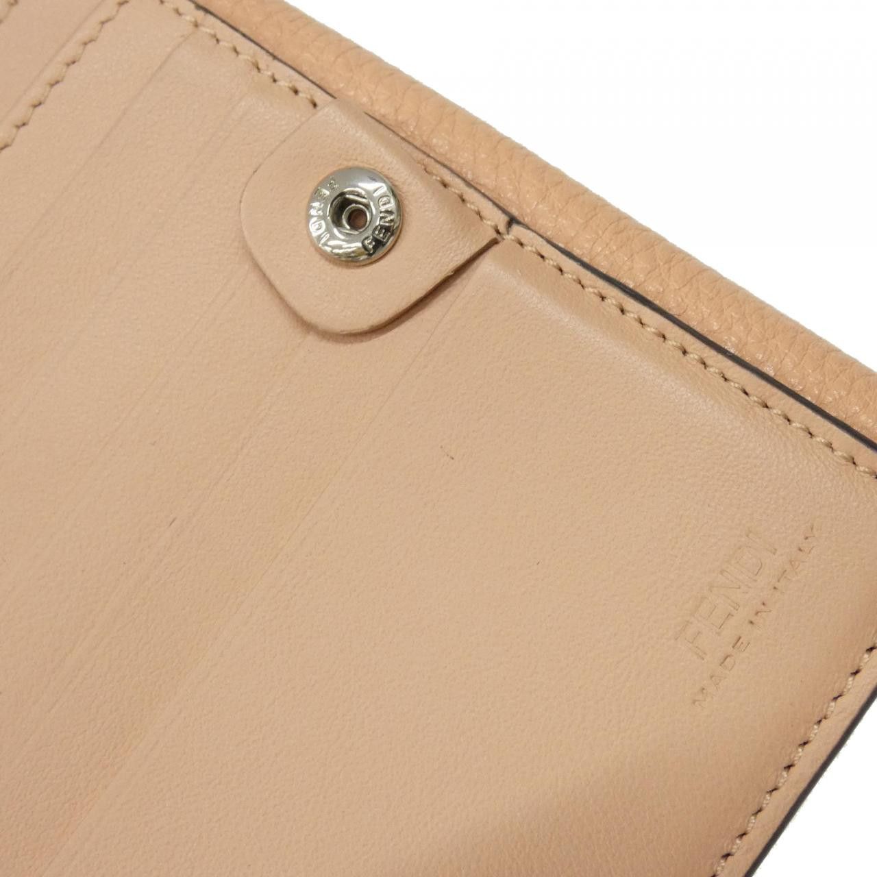 Fendi Fendi Fendi Peekaboo Calf Wallet Leather Short Wallet 8M0438A91B DUTY FREE for USA Size ONE SIZE - 8 Thumbnail