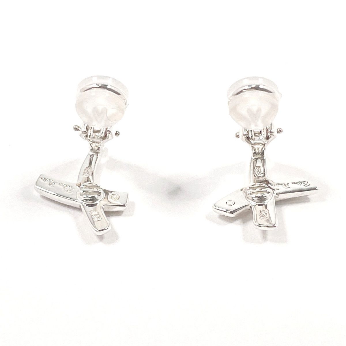 Tiffany & Co. Tiffany & Co. Tiffany & Co. Paloma Picasso Graffiti X Kiss Silver 925 Earrings Precious Metal Earrings DUTY FREE for USA Size ONE SIZE - 4 Thumbnail