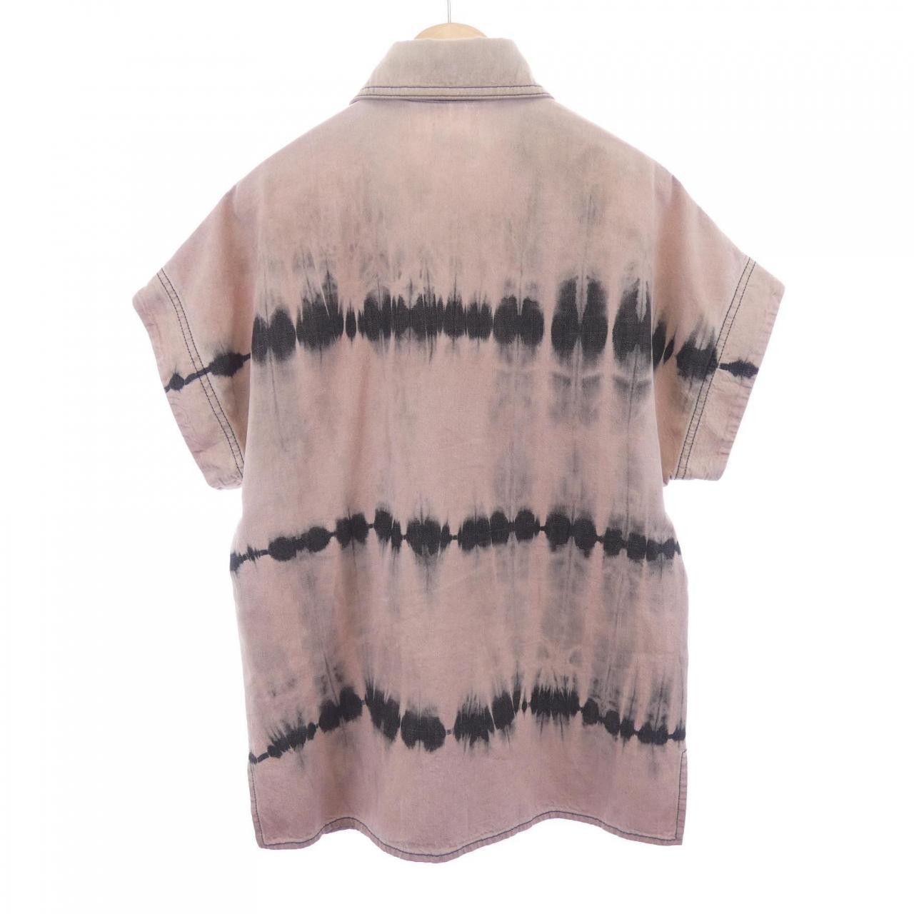 Dior Dior Christian Dior Short Sleeve Shirt Textile Tops 042B19A3159 DUTY FREE for USA Size ONE SIZE - 2 Thumbnail