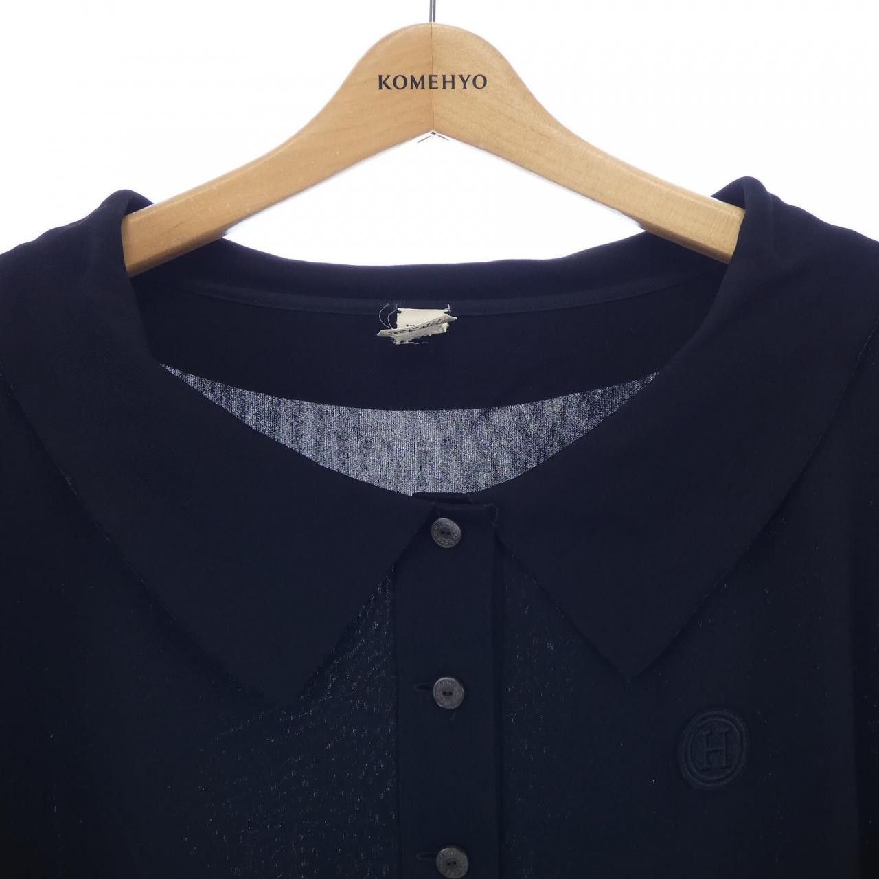 Hermes Hermes Hermes Cotton Polo Shirt Textile Tops DUTY FREE for USA Size ONE SIZE - 6 Thumbnail