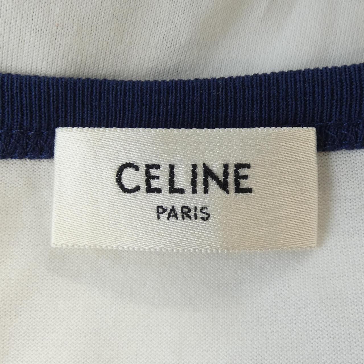 Celine Celine Celine Cotton T Shirt Textile T-Shirts 2X87J671Q DUTY FREE for USA Size ONE SIZE - 4 Thumbnail