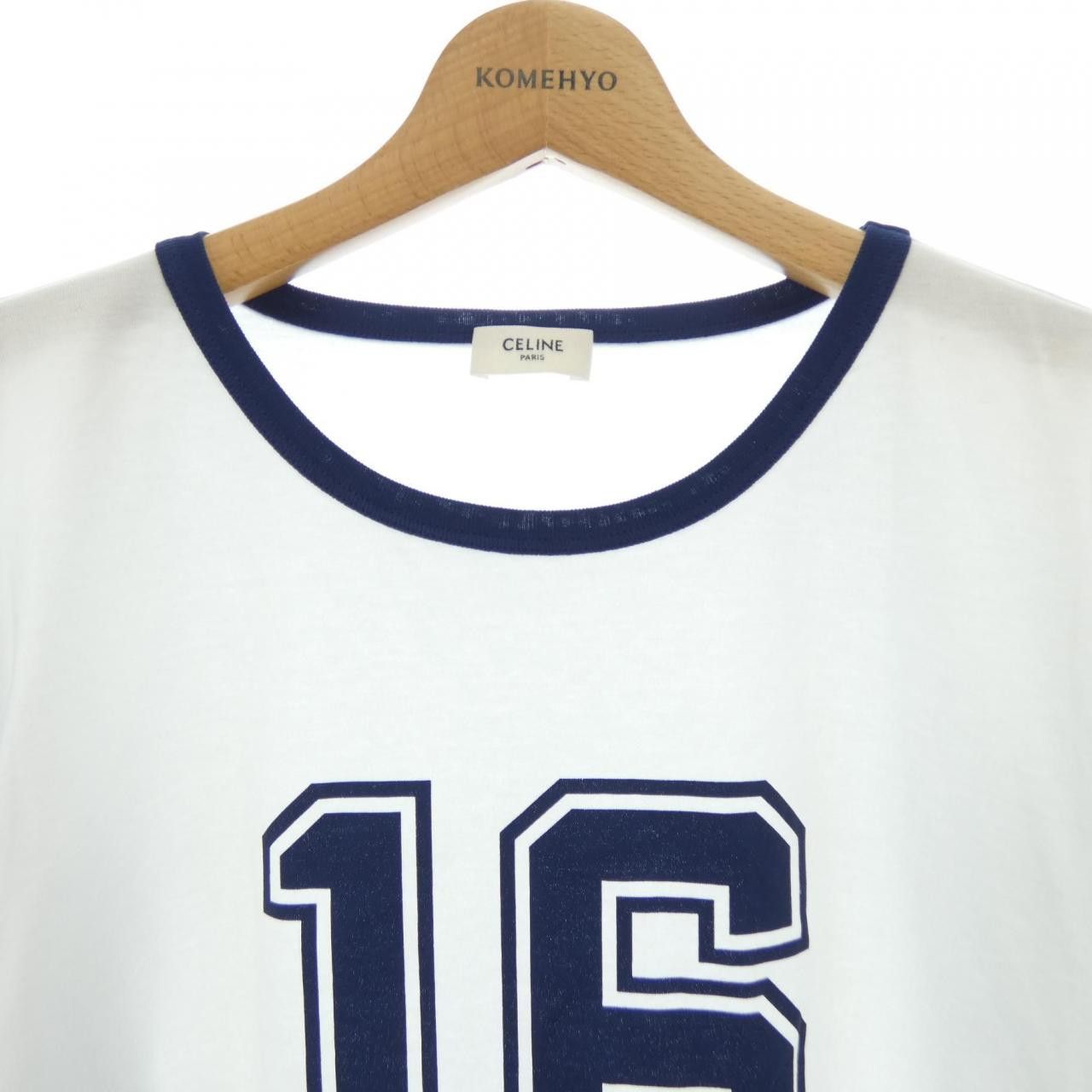 Celine Celine Celine Cotton T Shirt Textile T-Shirts 2X87J671Q DUTY FREE for USA Size ONE SIZE - 5 Thumbnail