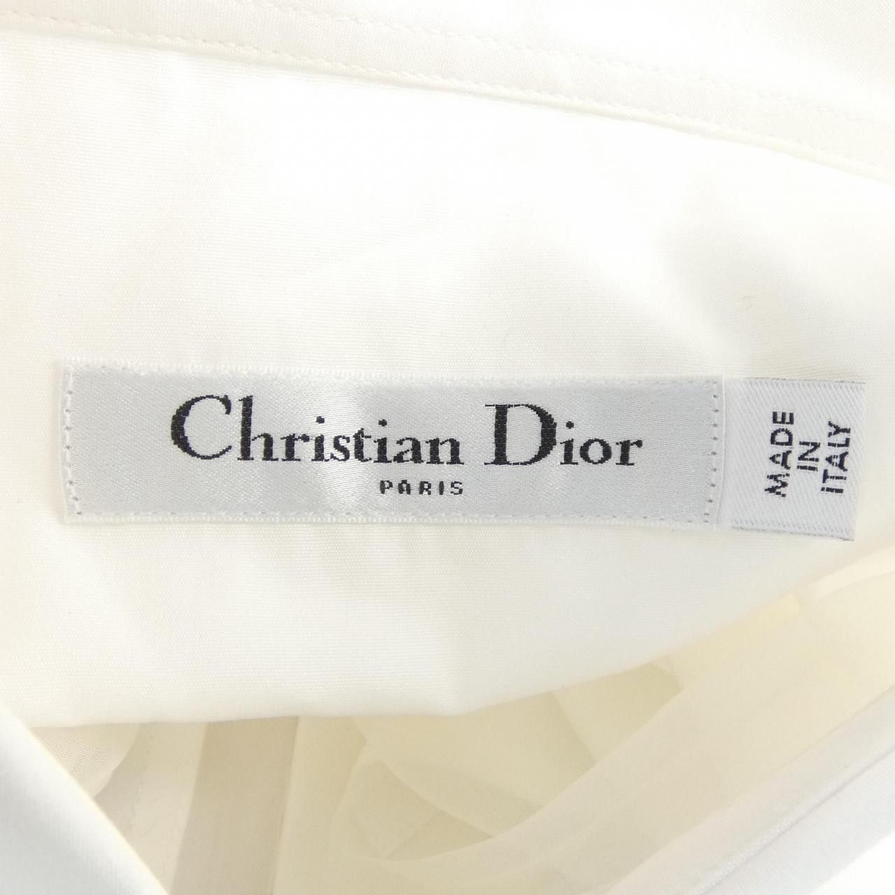 Dior Dior Christian Dior Short Blouse Textile Tops 241B34A6133 DUTY FREE for USA Size ONE SIZE - 4 Thumbnail