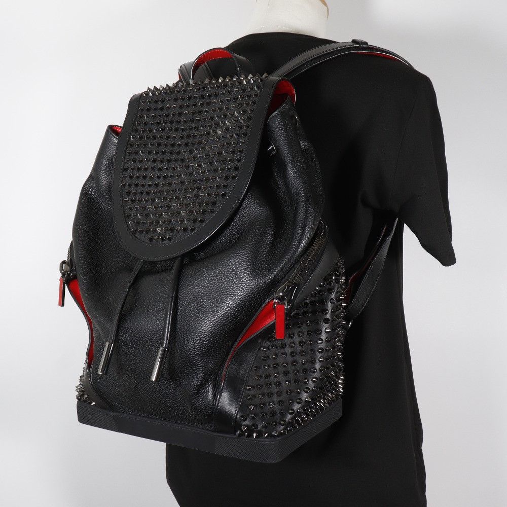 Christian Louboutin Christian Louboutin Christian Louboutin Explorer Fun Leather Backpack Leather Backpack DUTY FREE for USA Size ONE SIZE - 19 Thumbnail
