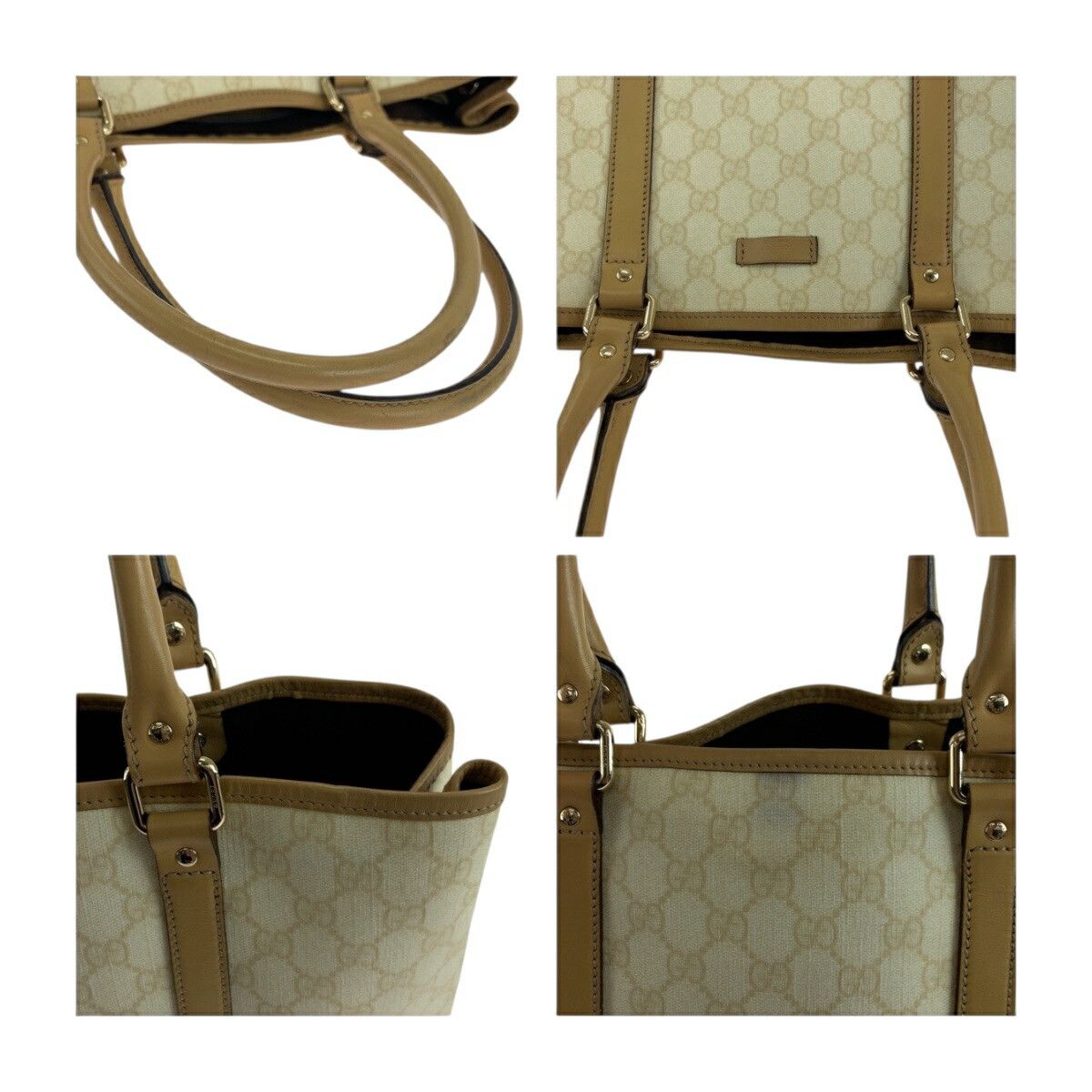 Gucci Gucci Gucci GG Supreme Canvas Tote Bag Textile Tote Bag 223668 DUTY FREE for USA Size ONE SIZE - 5 Thumbnail