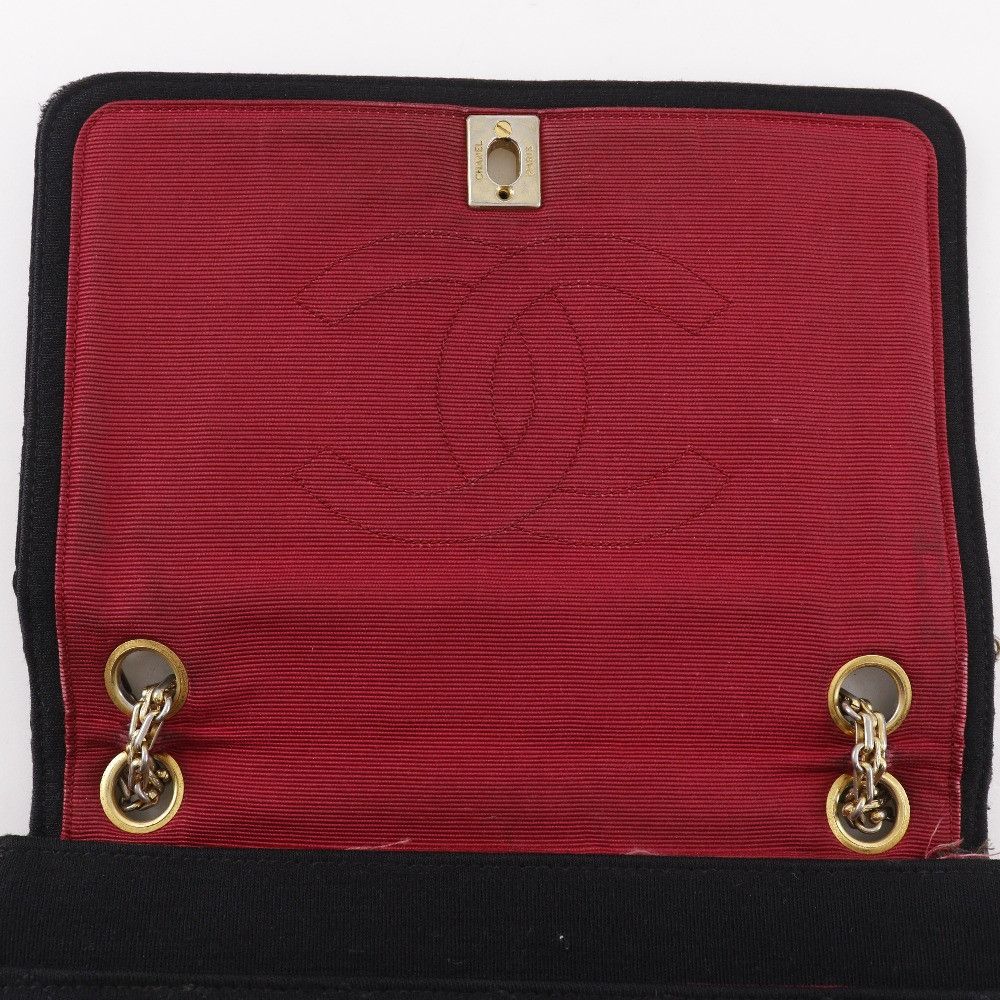 Chanel Chanel Chanel Matelasse Cotton Shoulder Bag Textile Shoulder Bag DUTY FREE for USA Size ONE SIZE - 16 Thumbnail