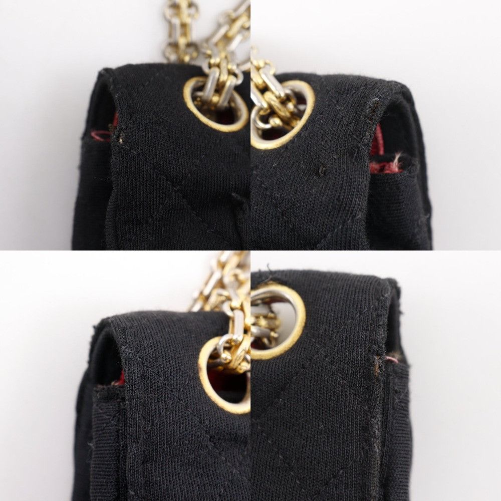Chanel Chanel Chanel Matelasse Cotton Shoulder Bag Textile Shoulder Bag DUTY FREE for USA Size ONE SIZE - 10 Thumbnail