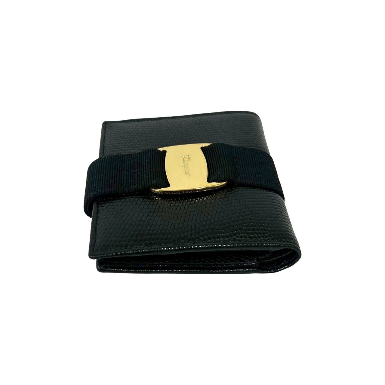 Salvatore Ferragamo Salvatore Ferragamo Salvatore Ferragamo Leather Wallet Leather Short Wallet DUTY FREE for USA Size ONE SIZE - 5 Thumbnail