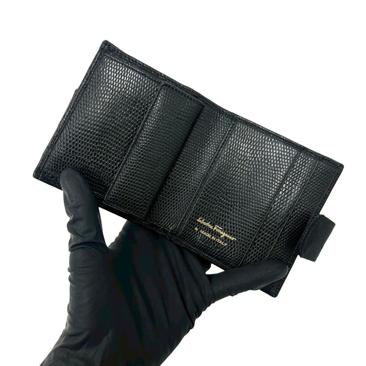 Salvatore Ferragamo Salvatore Ferragamo Salvatore Ferragamo Leather Wallet Leather Short Wallet DUTY FREE for USA Size ONE SIZE - 8 Thumbnail