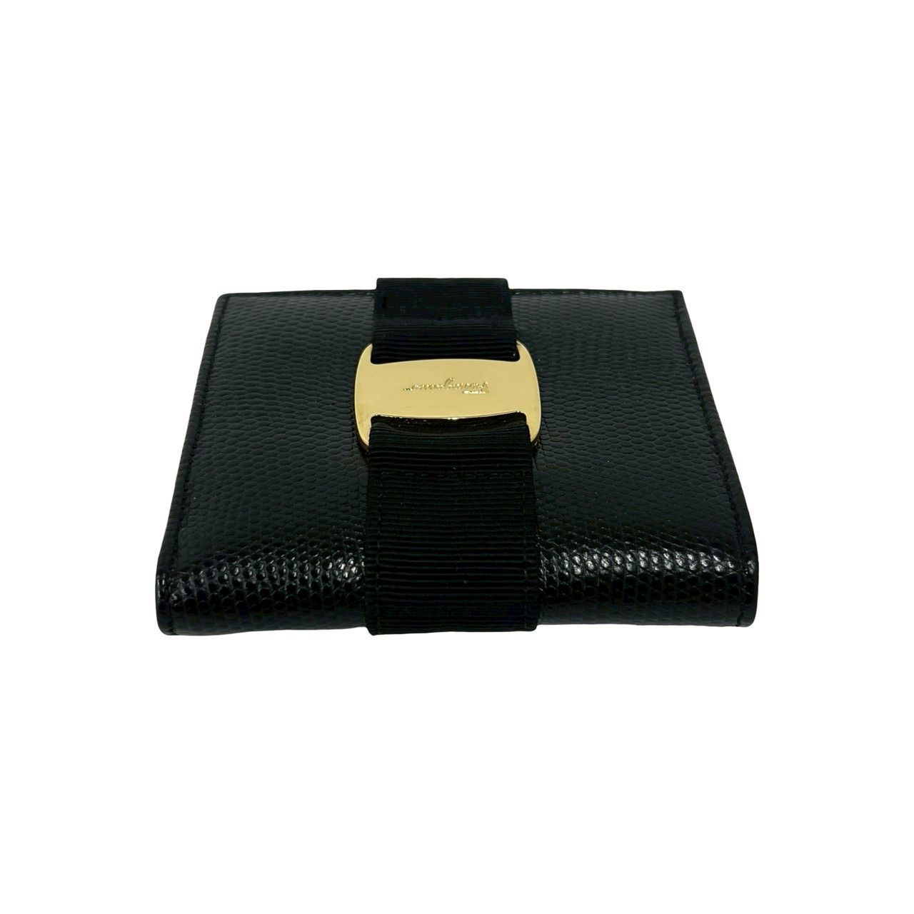 Salvatore Ferragamo Salvatore Ferragamo Salvatore Ferragamo Leather Wallet Leather Short Wallet DUTY FREE for USA Size ONE SIZE - 4 Thumbnail