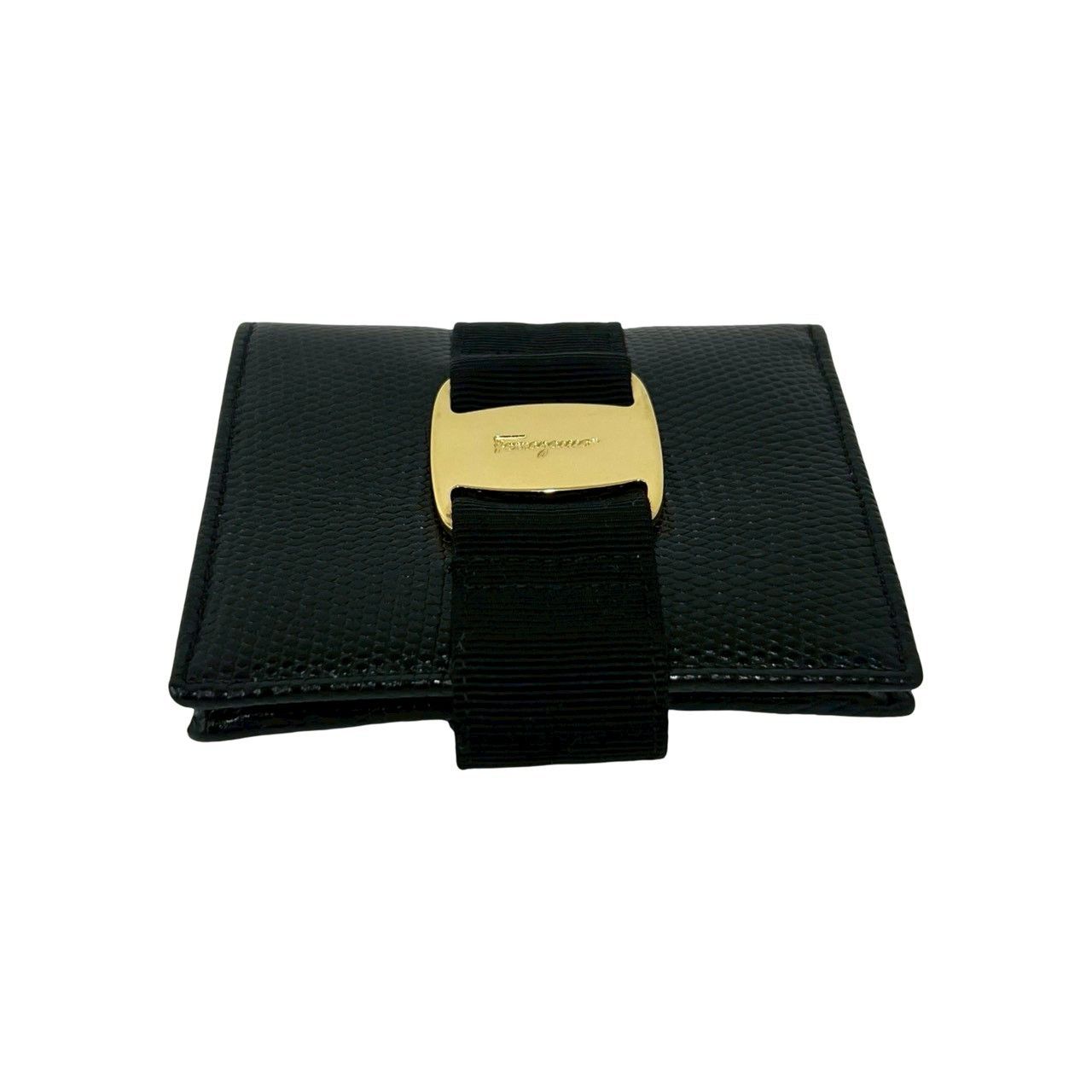 Salvatore Ferragamo Salvatore Ferragamo Salvatore Ferragamo Leather Wallet Leather Short Wallet DUTY FREE for USA Size ONE SIZE - 7 Thumbnail