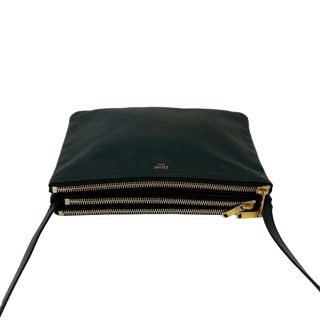 Celine Celine Celine Trio Leather Shoulder Bag Leather Shoulder Bag DUTY FREE for USA Size ONE SIZE - 5 Thumbnail