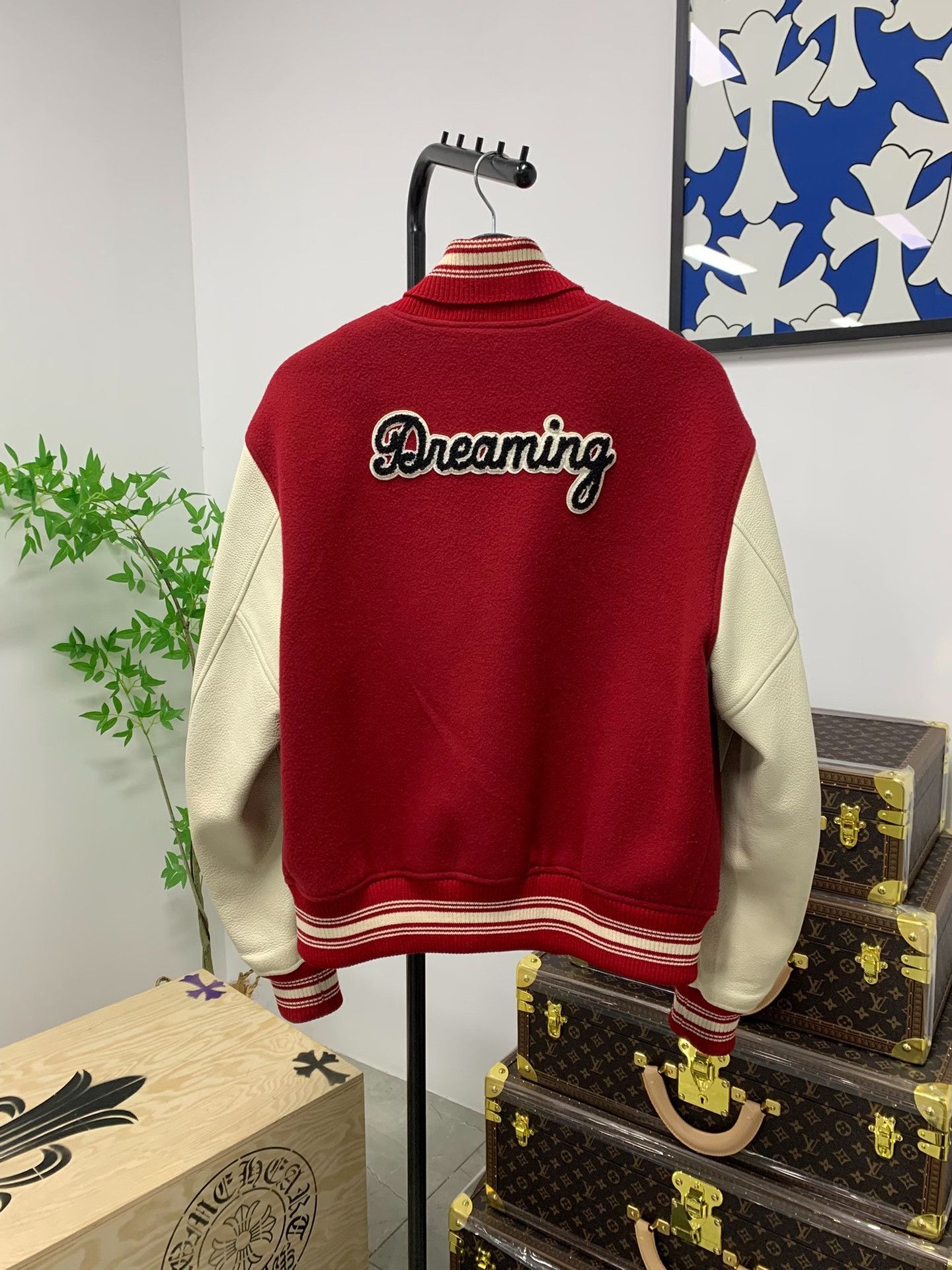 Louis Vuitton Louis Vuitton Patchwork Wool Varsity Jacket Size 48 Size US M / EU 48-50 / 2 - 4 Thumbnail