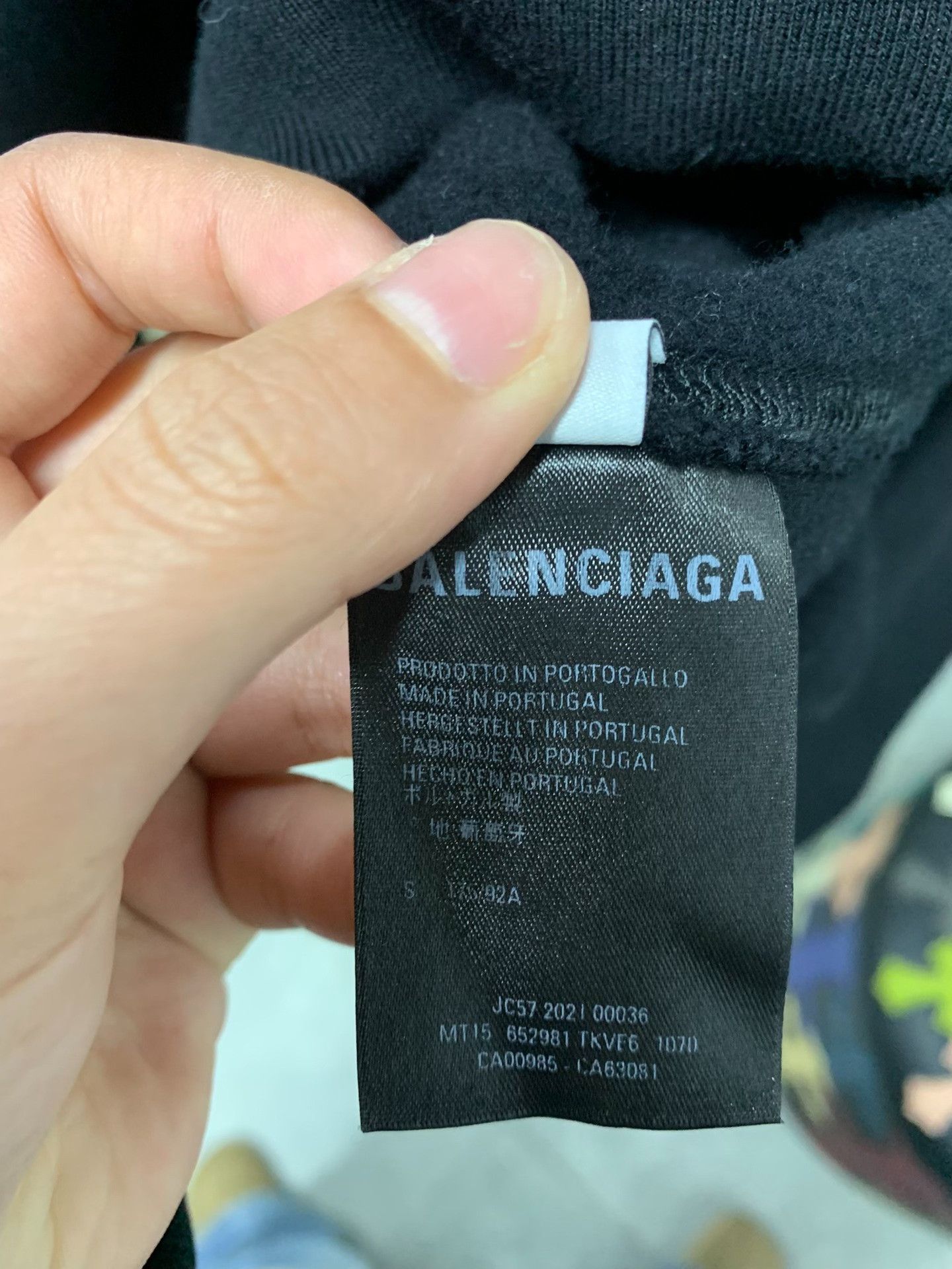 Balenciaga Balenciaga Barcode Print Sweatshirt S Size US S / EU 44-46 / 1 - 5 Thumbnail