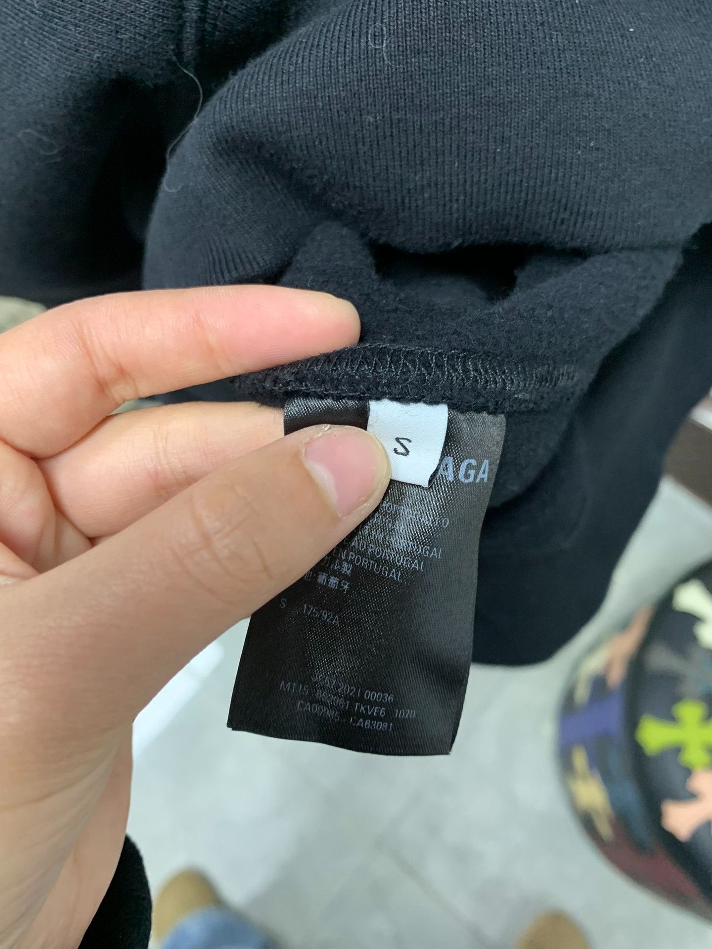 Balenciaga Balenciaga Barcode Print Sweatshirt S Size US S / EU 44-46 / 1 - 4 Thumbnail