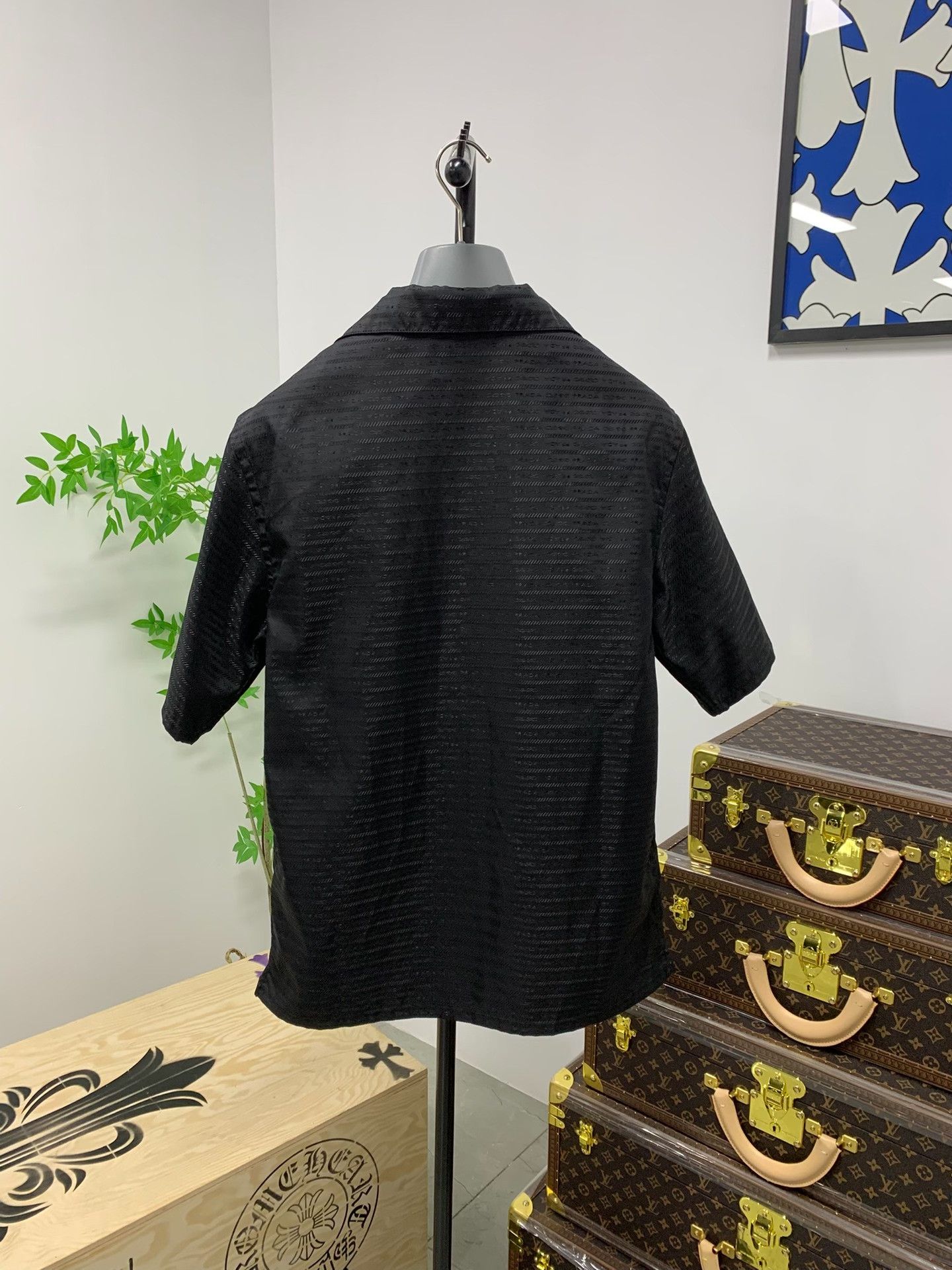 Prada Prada Re-Nylon Triangle Logo Zip Shirt XS Size US XS / EU 42 / 0 - 3 Thumbnail
