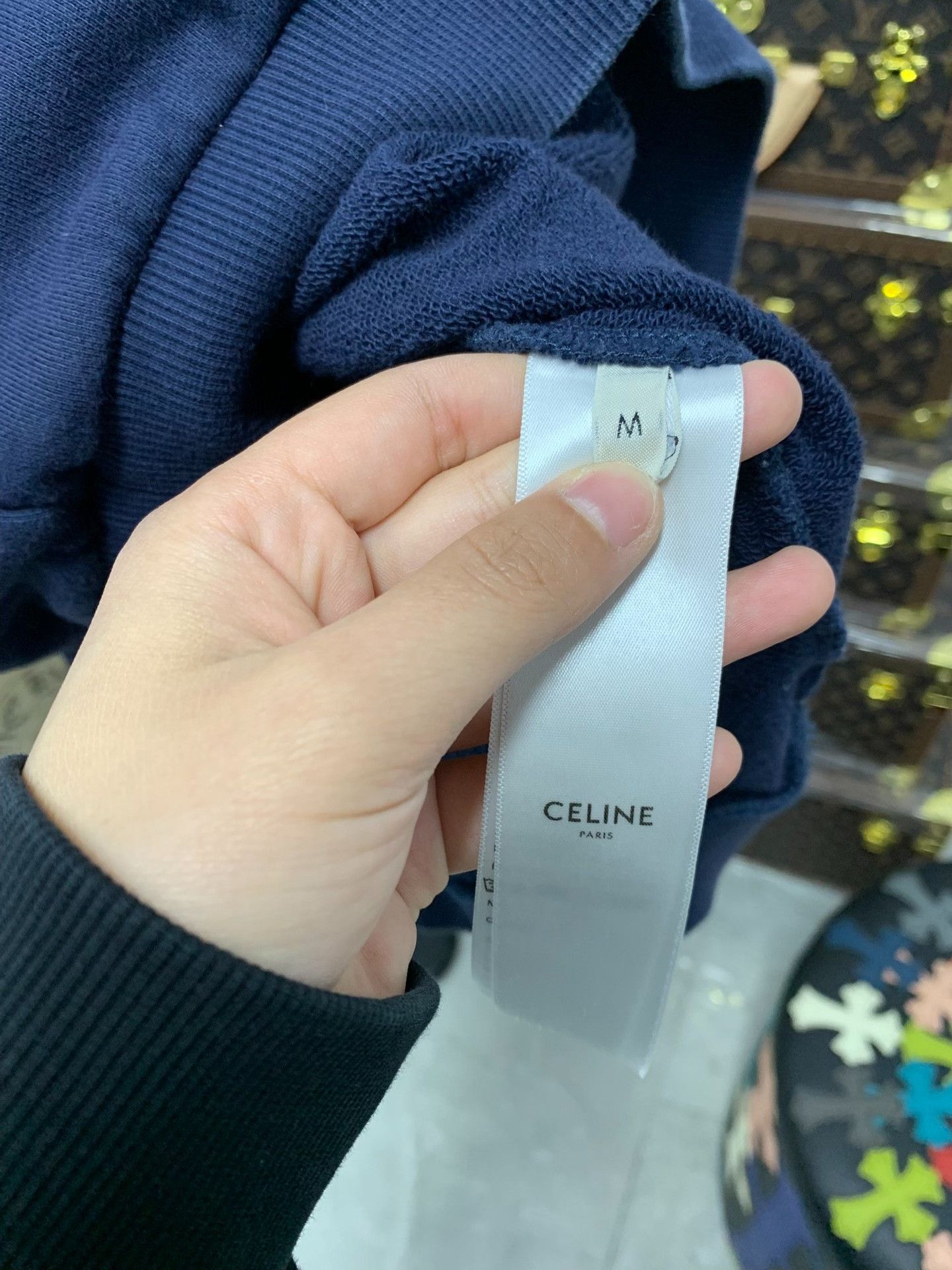 Celine Celine Arc Logo Crewneck Sweatshirt US M Size US M / EU 48-50 / 2 - 3 Thumbnail