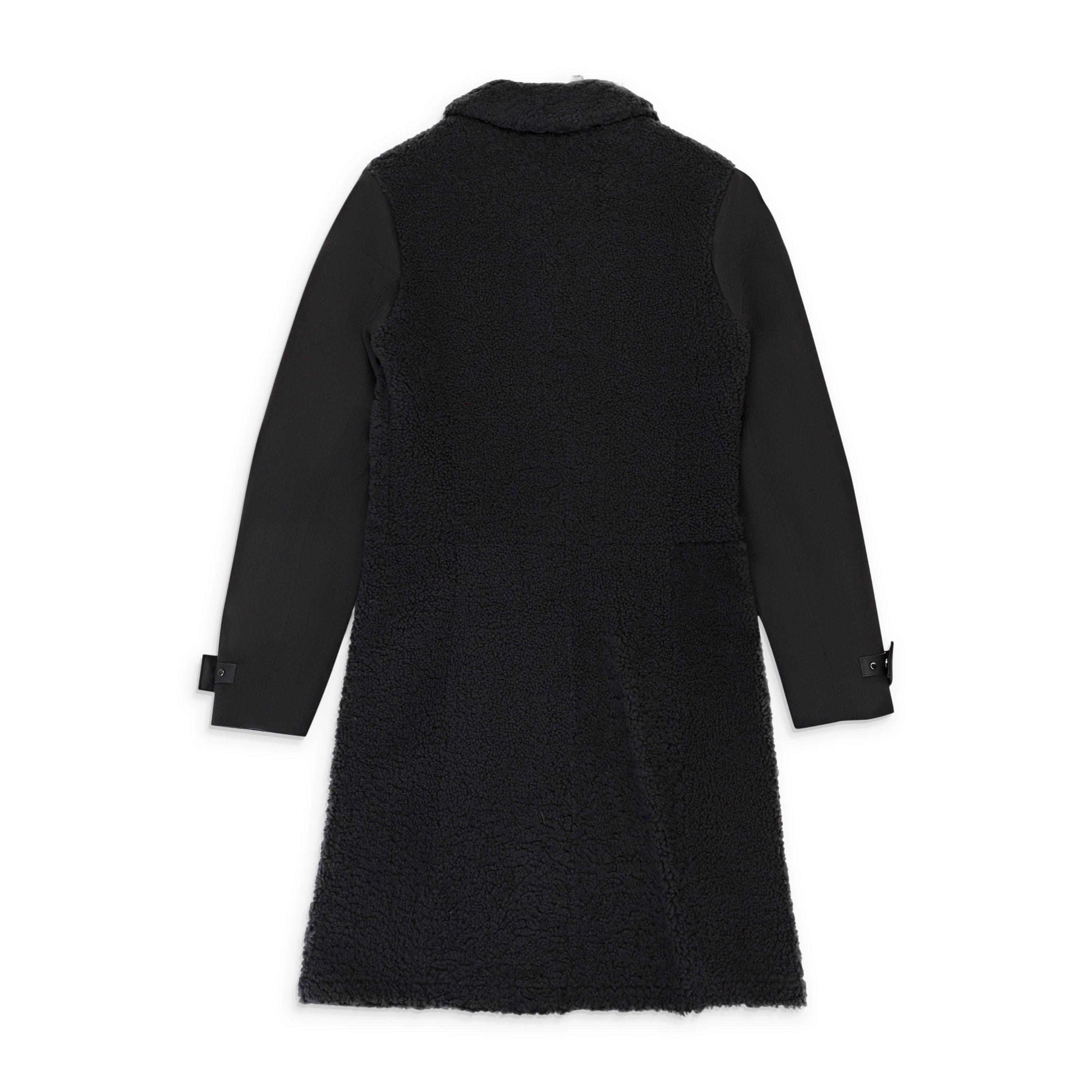 Loro Piana CAPP CARLOW CURLY SHEARLING BLACK COAT SIZE 36 Size XS / US 0-2 / IT 36-38 - 2 Thumbnail
